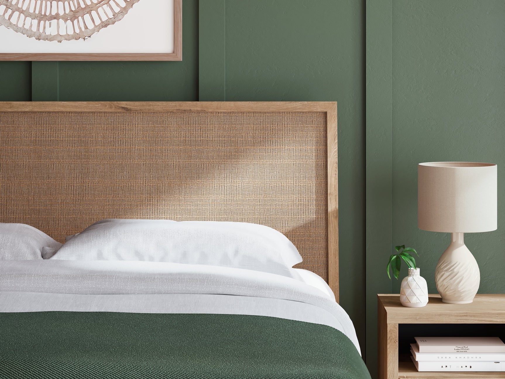 Cielden Two-tone King Panel Bed (Online Special Price) - Ornate Home