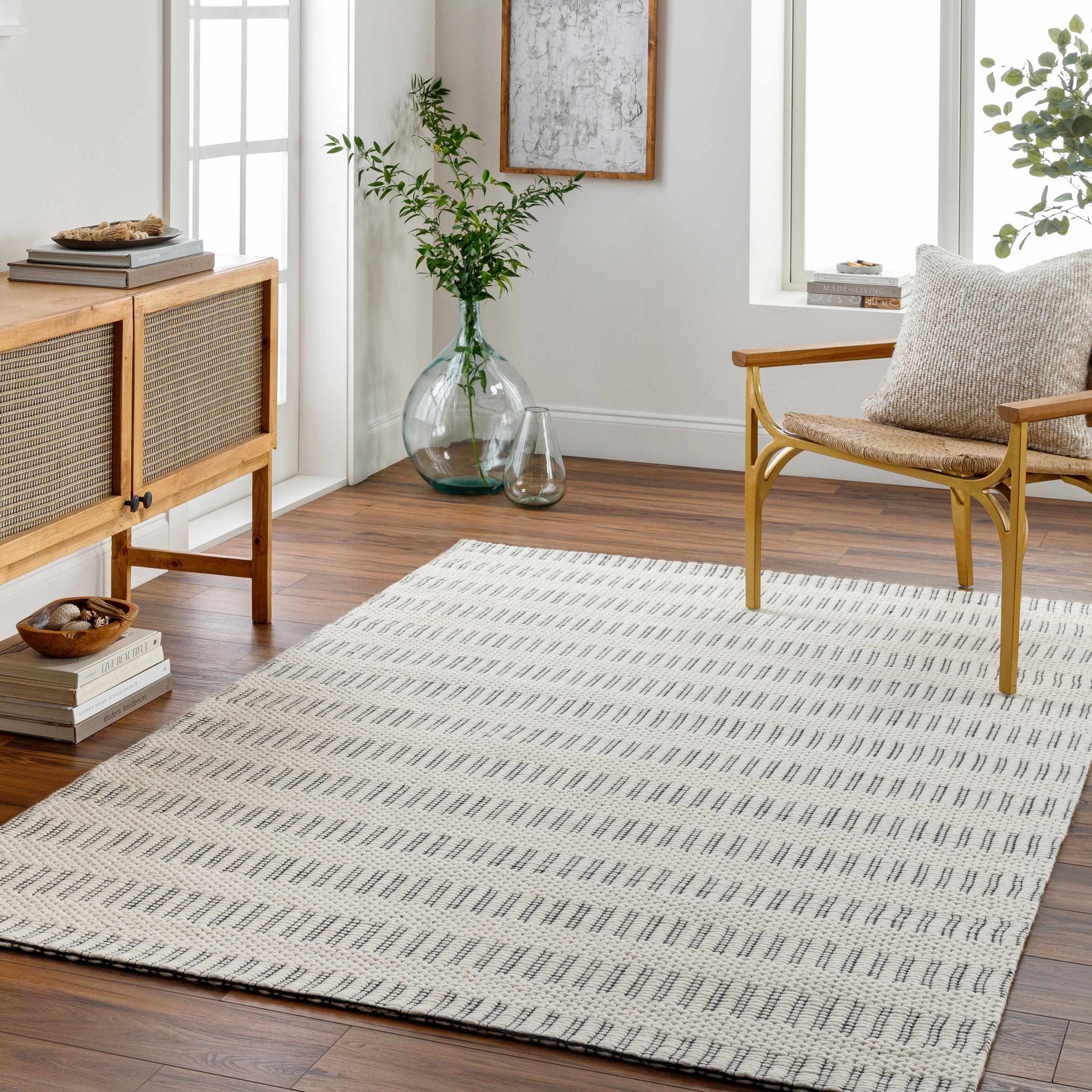 Circe Wool Area Rug - Ornate Home