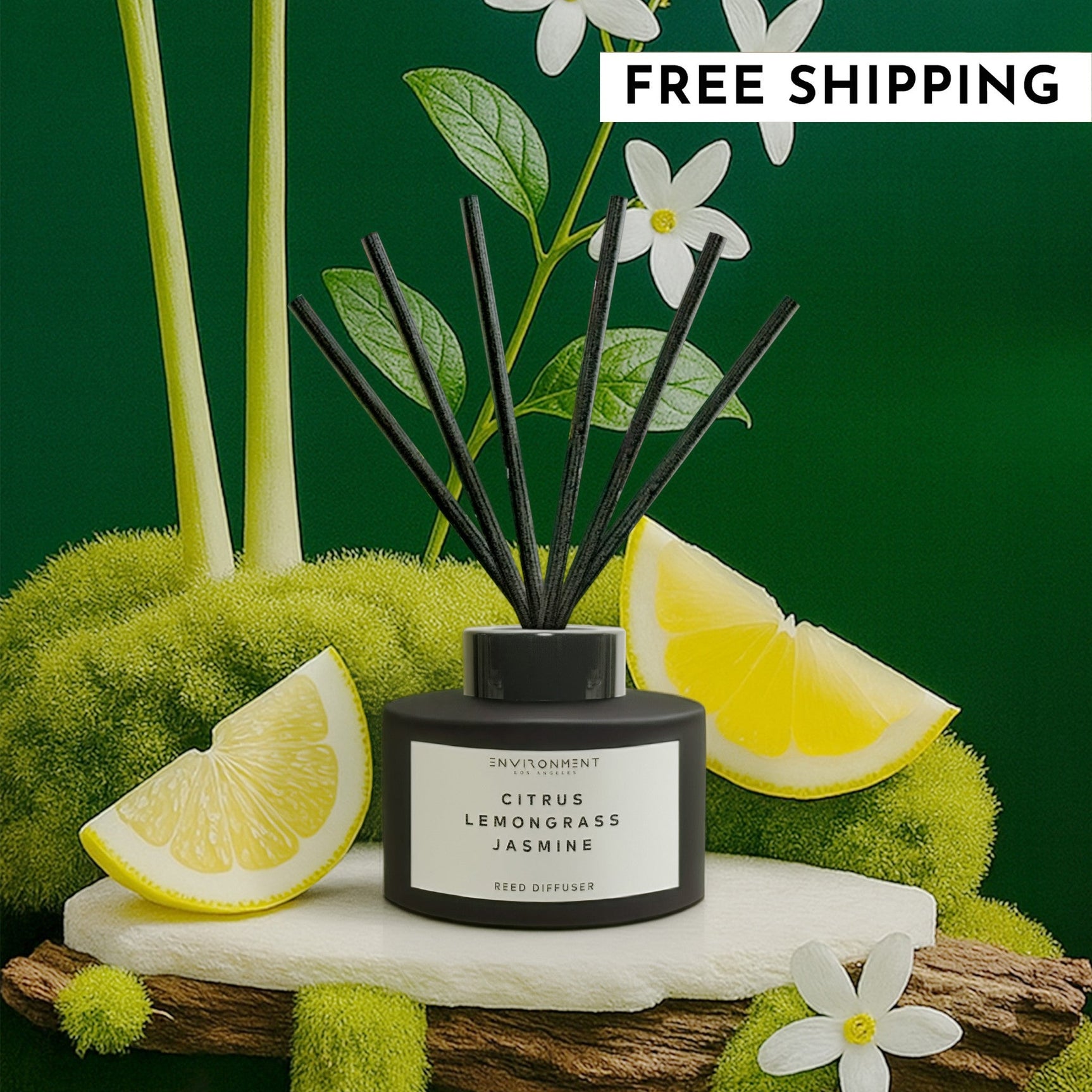 Citrus | Lemongrass | Jasmine Diffuser (Inspired by W Hotel®) - Ornate Home