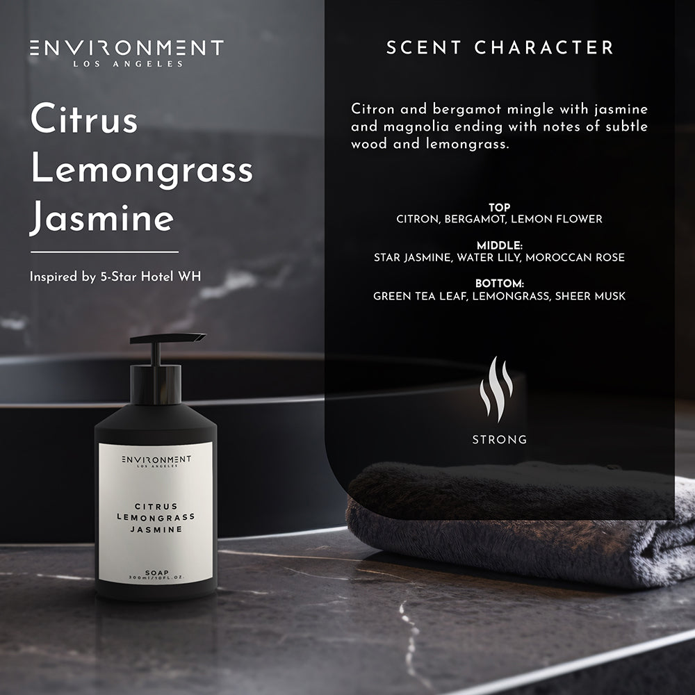 Citrus | Lemongrass | Jasmine Hand Soap (Inspired by W Hotel®) - Ornate Home