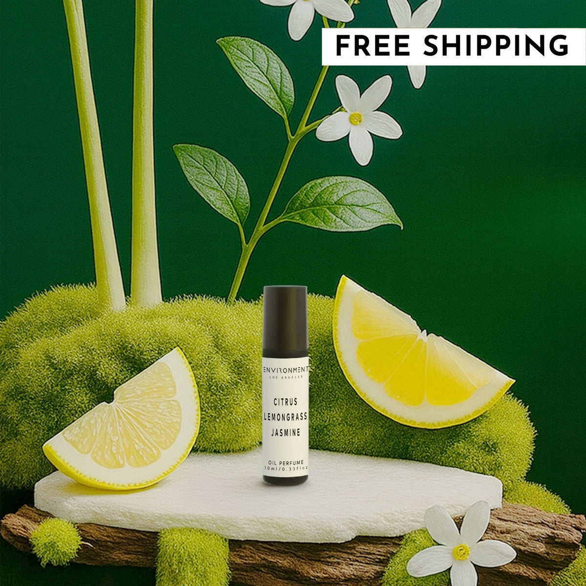 Citrus | Lemongrass | Jasmine Roll-on Oil Perfume (Inspired by W Hotel®) - Ornate Home