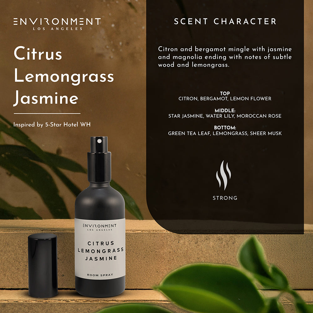 Citrus | Lemongrass | Jasmine Room Spray (Inspired by W Hotel®)