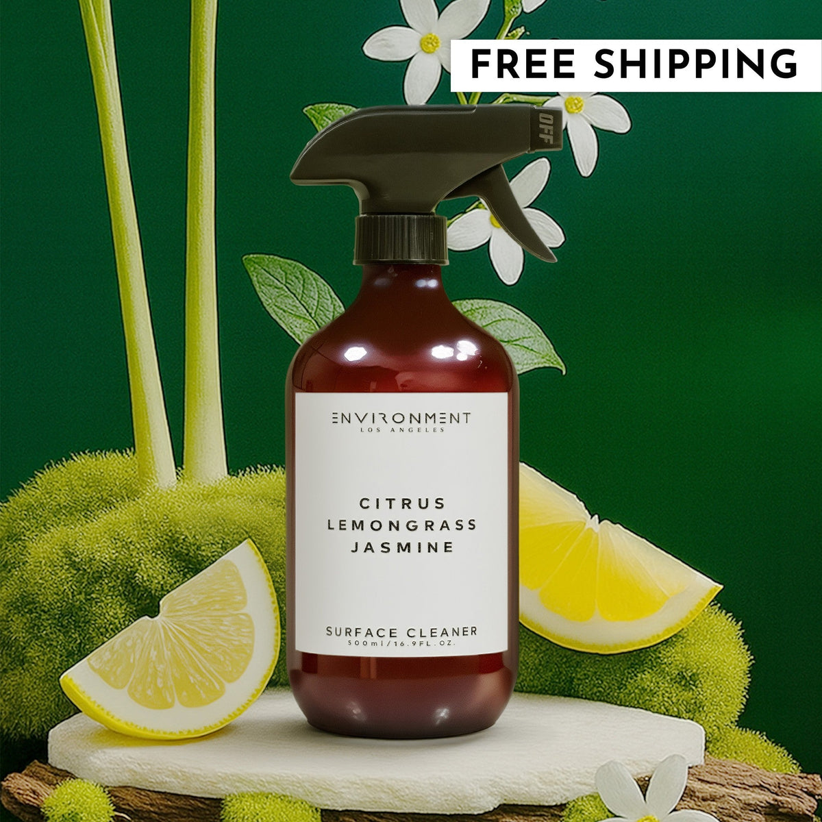 Citrus | Lemongrass | Jasmine Surface Cleaner (Inspired by W Hotel®) - Ornate Home