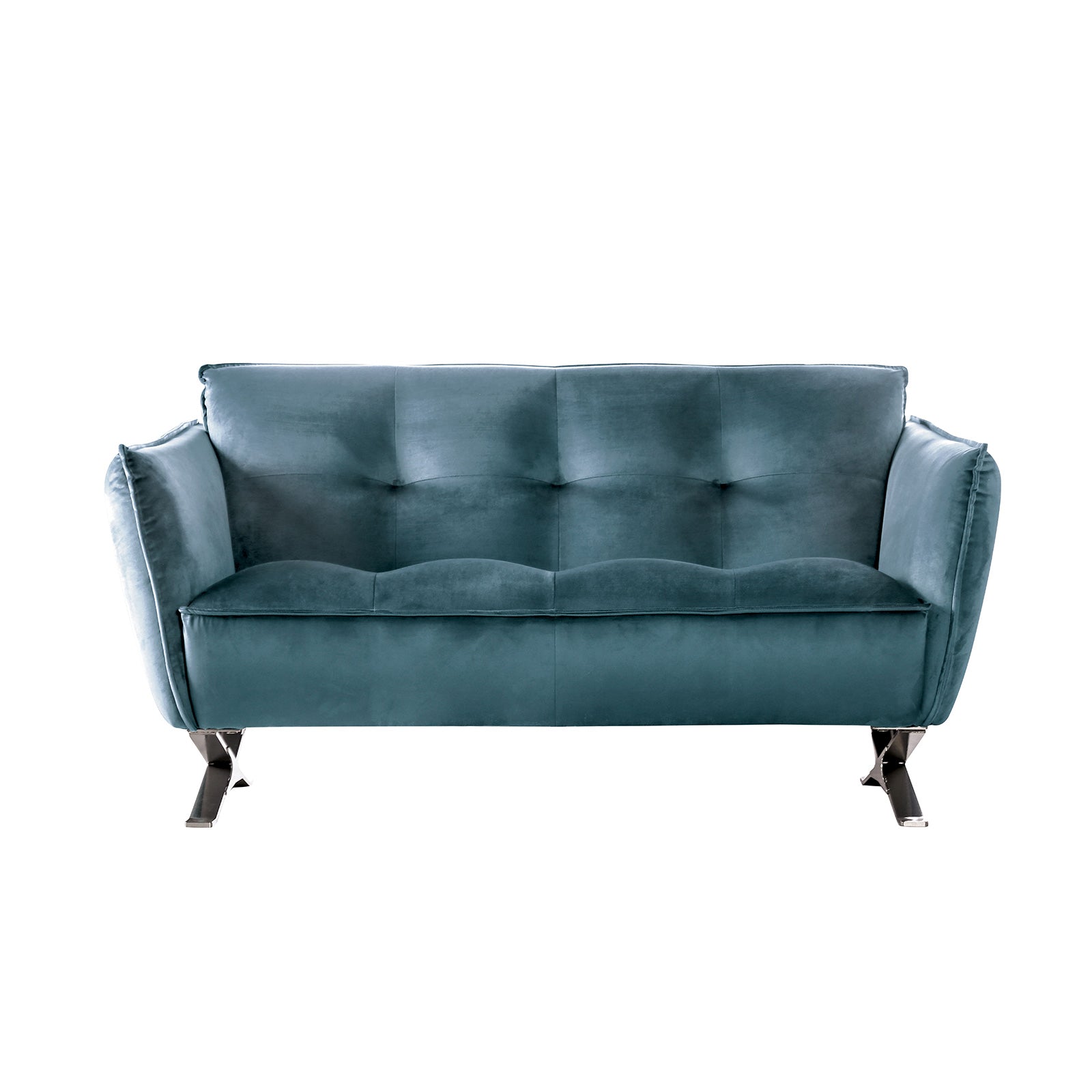 Civellutino Teal Upholstery Living Room Set - Ornate Home