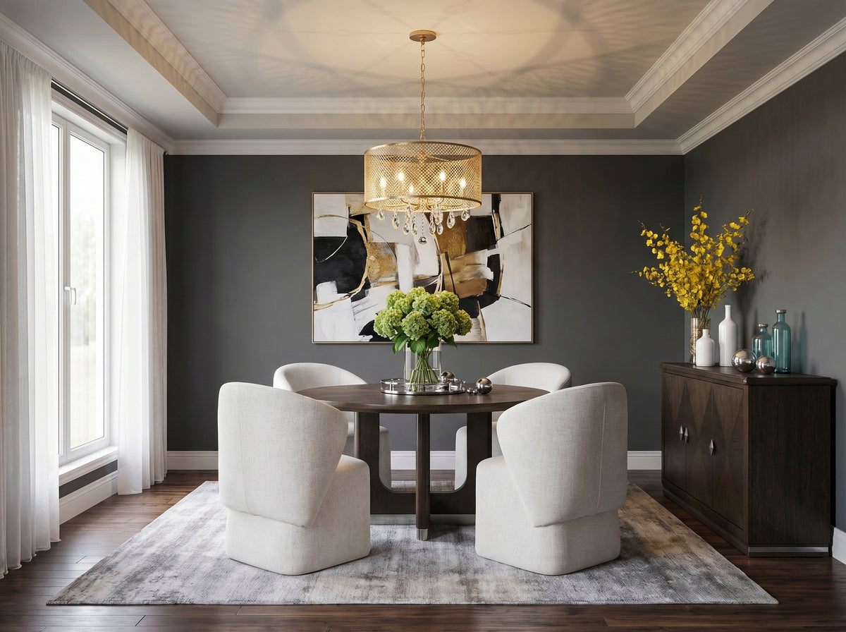 Clara Brown Dining Table - Ornate Home