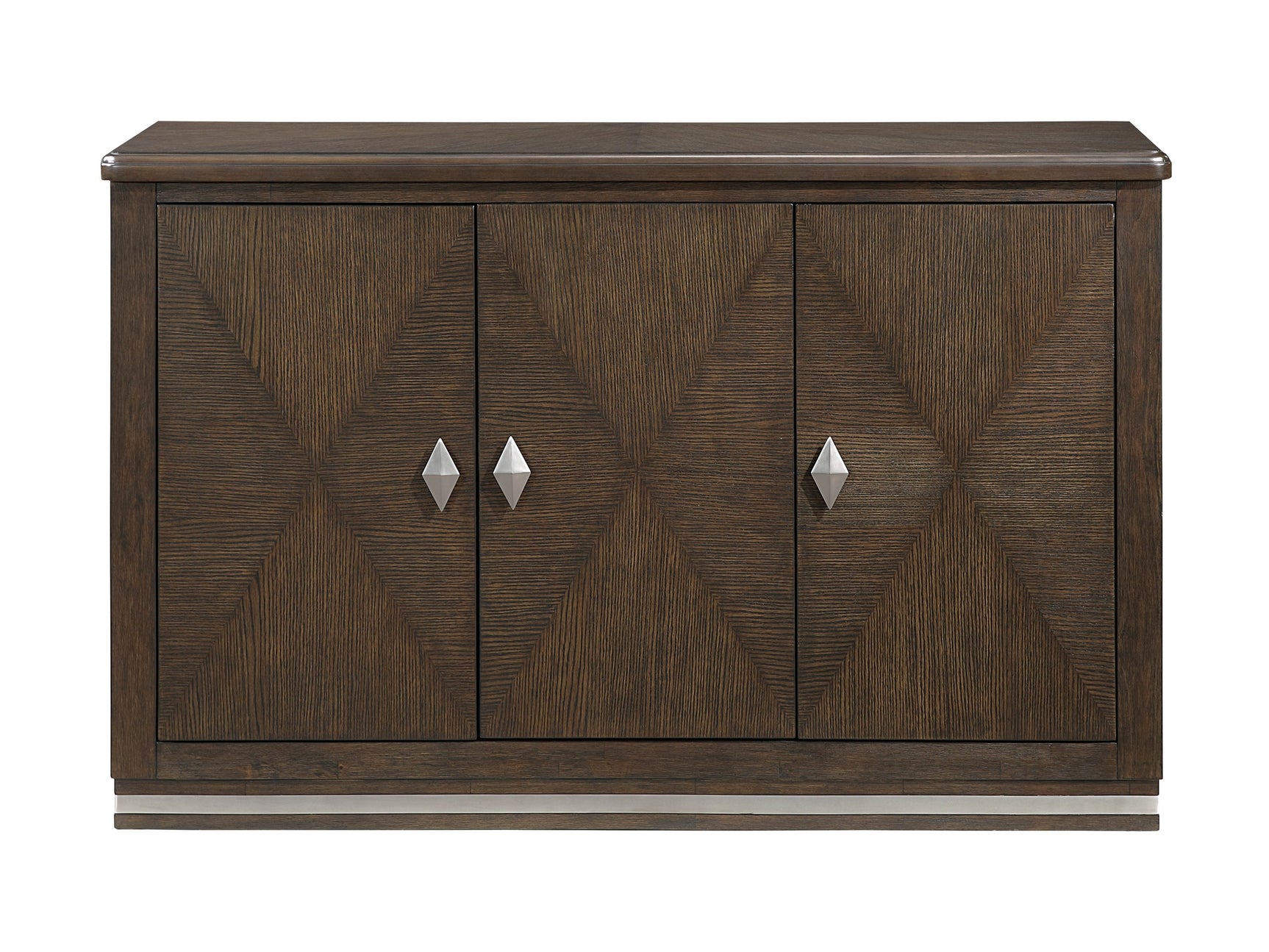 Clara Wire-Brushed Brown Server - Ornate Home