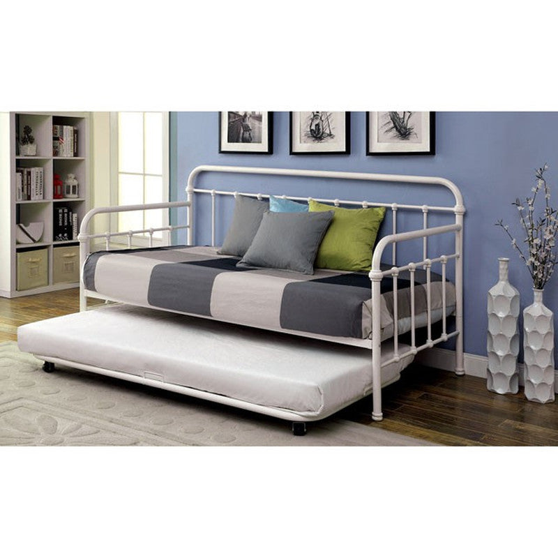Claremont White Trundle - Ornate Home