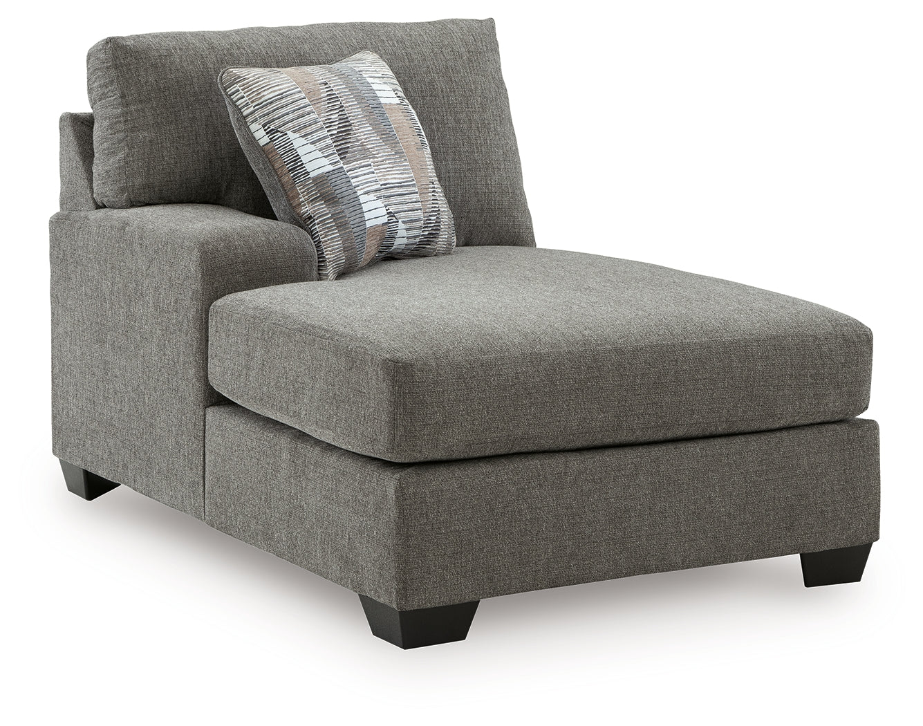 Clarington Greystone 3-Piece Sectional and Oversized Ottoman (Online Special Price) - Ornate Home