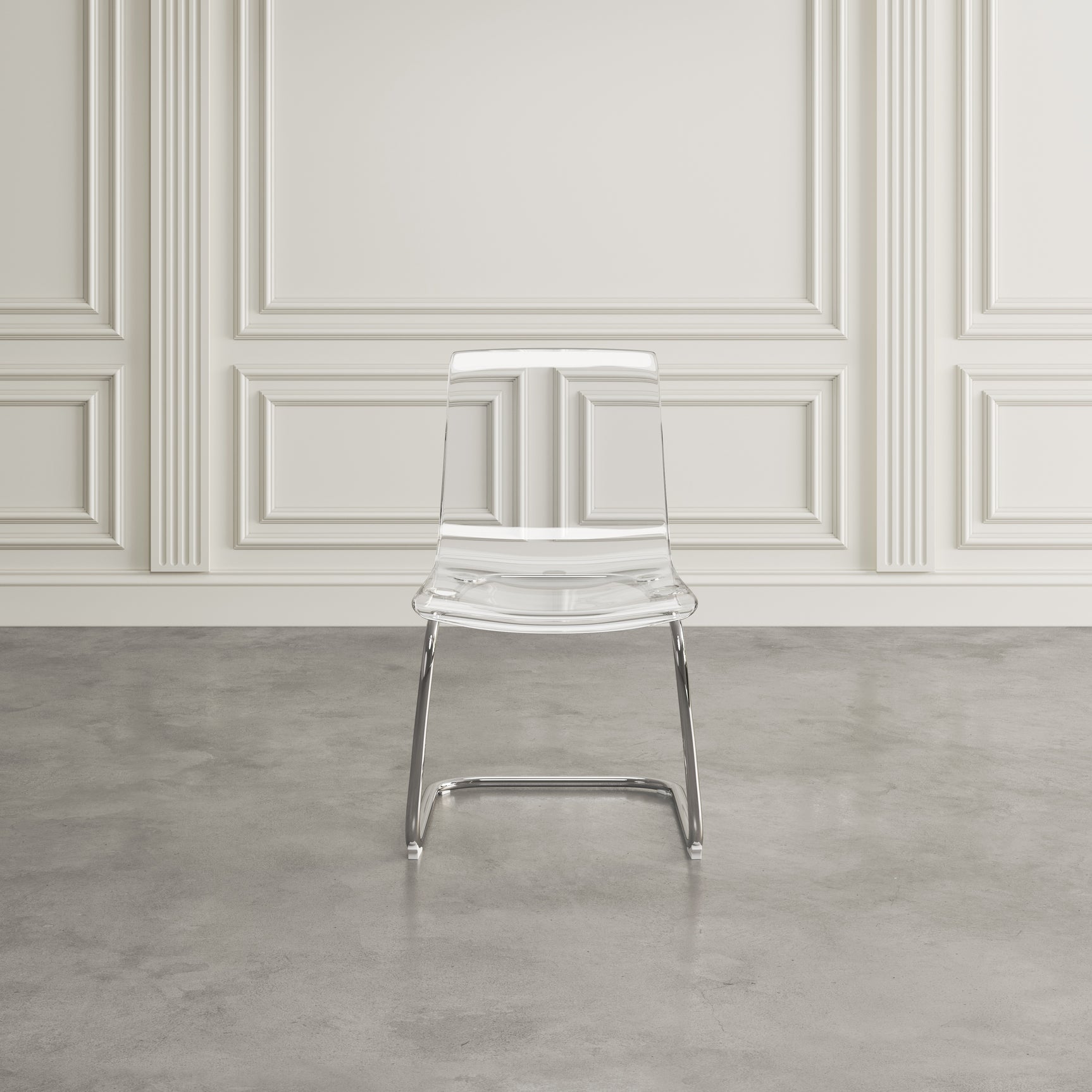 Clarity Transparent Dining Chair (Set of 2) - Ornate Home