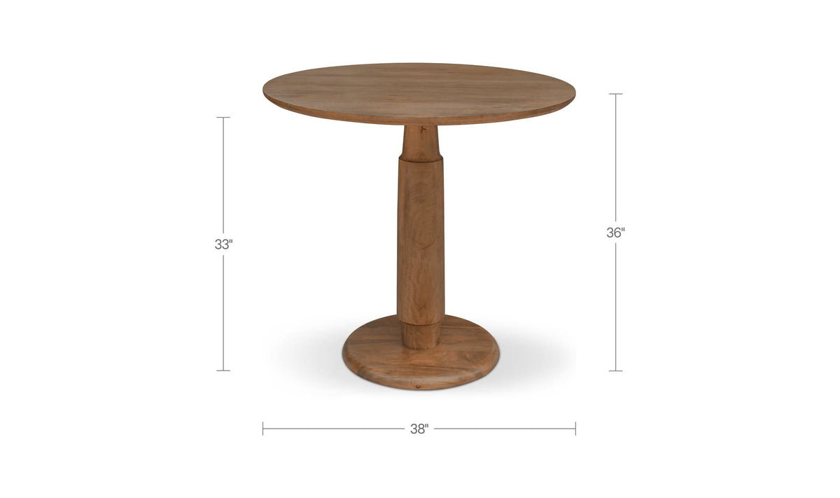 Clark Brown Counter Table - Ornate Home