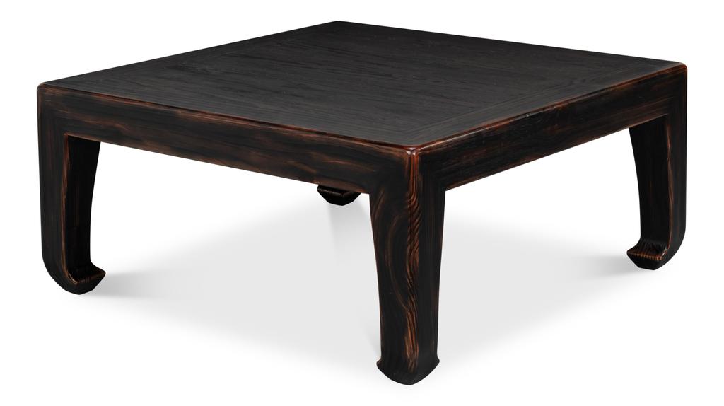 Classic Chinese Black Cocktail Table - Ornate Home
