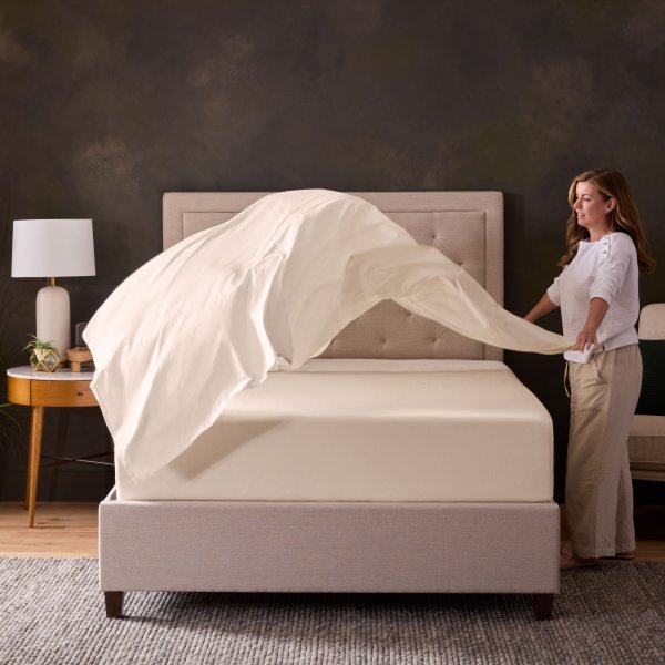 Classic Cotton Cream Twin Sheet Set - Ornate Home