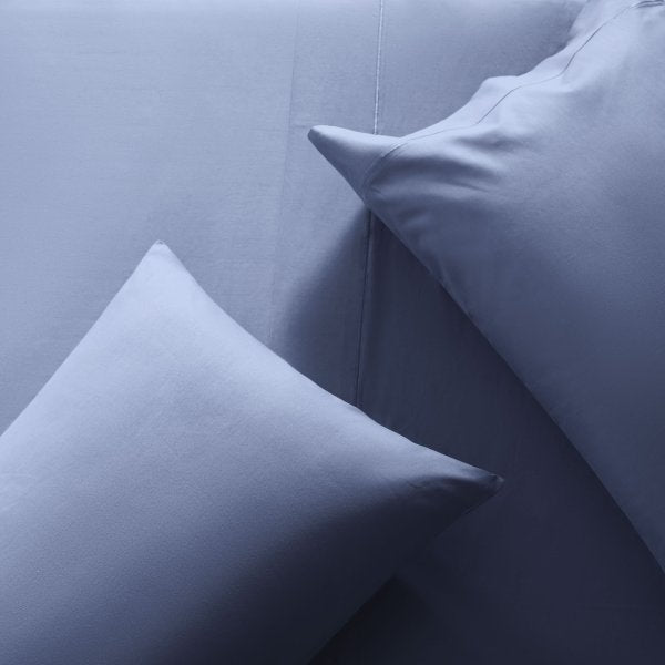 Classic Cotton Marine King Sheet Set - Ornate Home