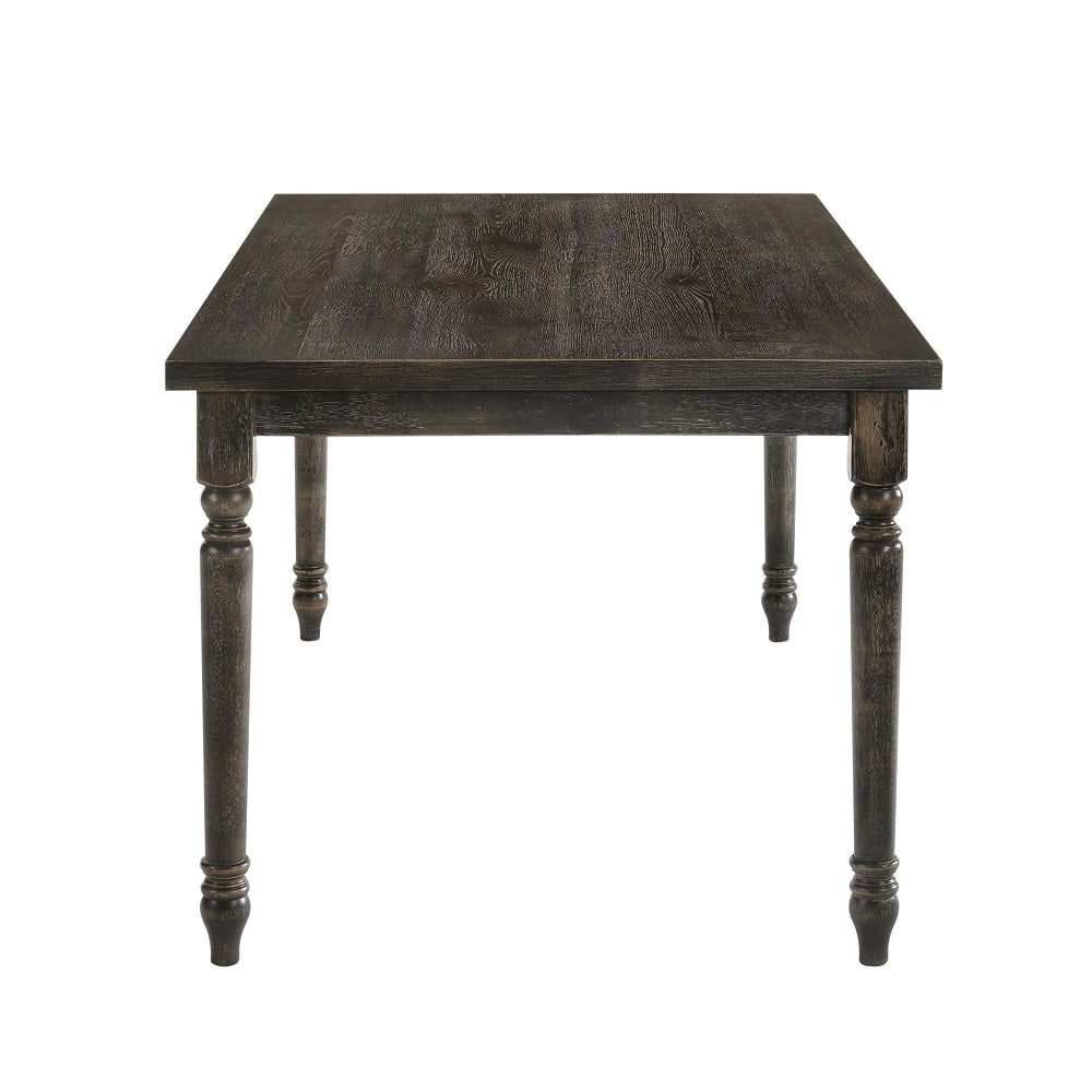 Claudia II Weathered Gray Dining Table - Ornate Home