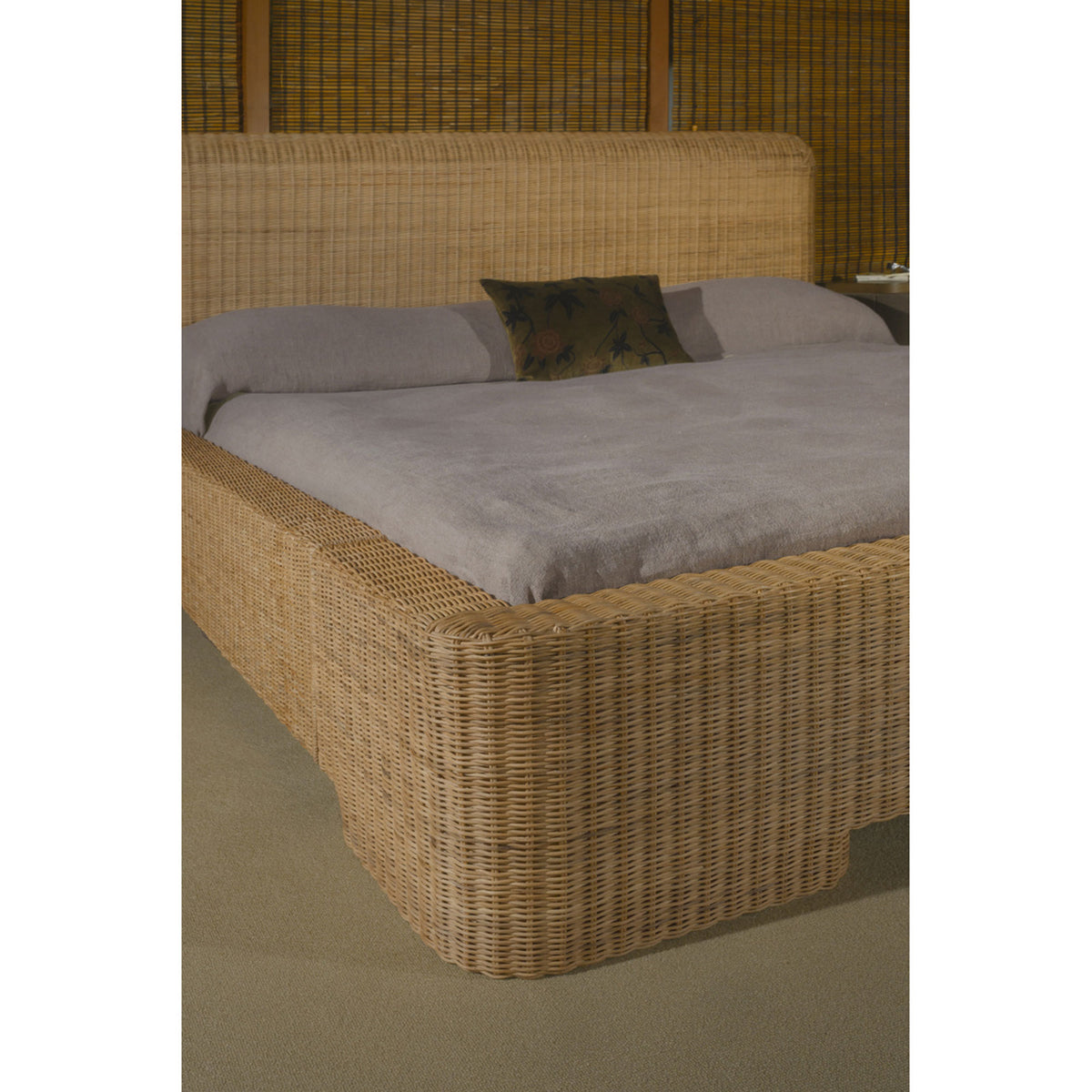 Claudia Natural Bed King - Ornate Home