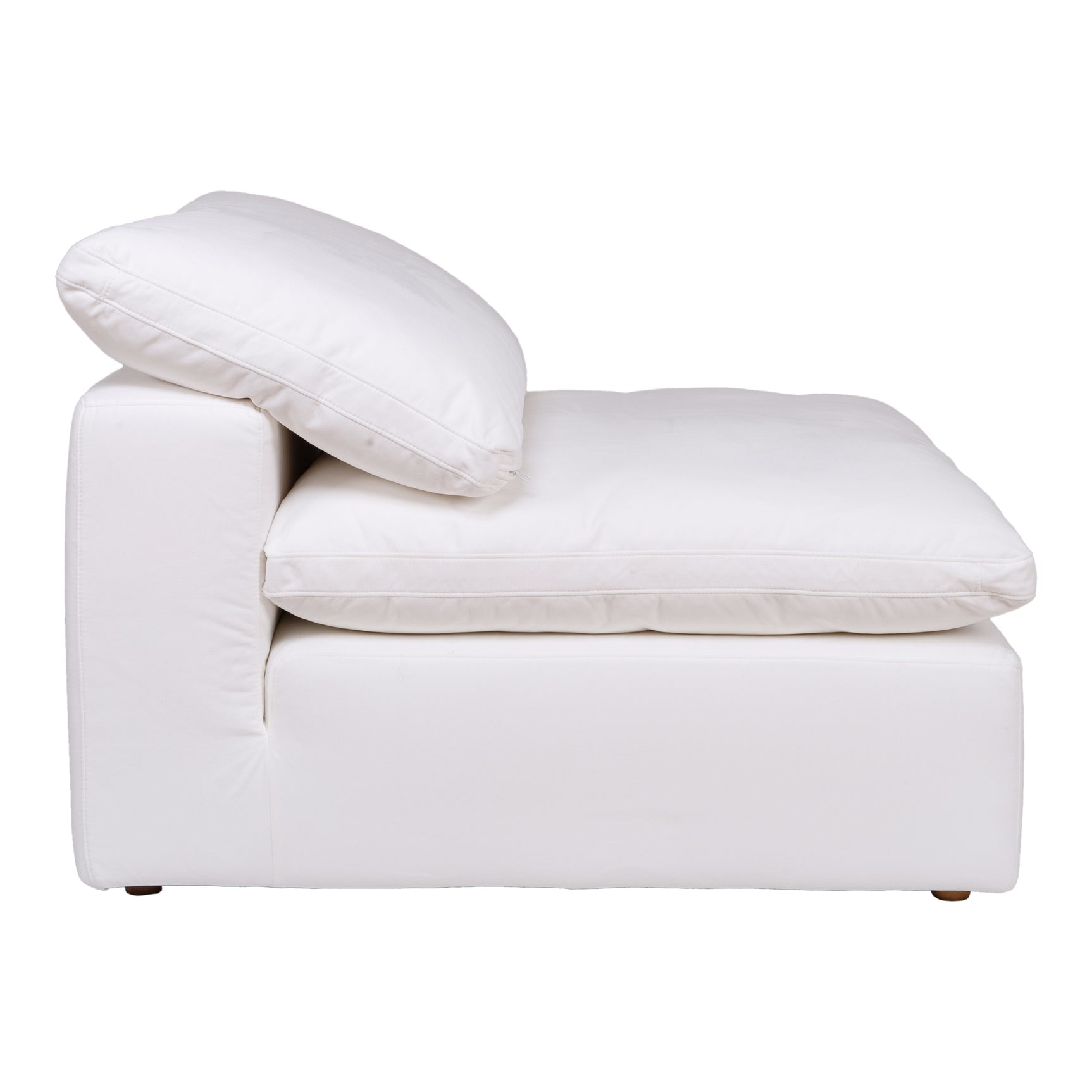 Clay Cream White Slipper Chair - Ornate Home