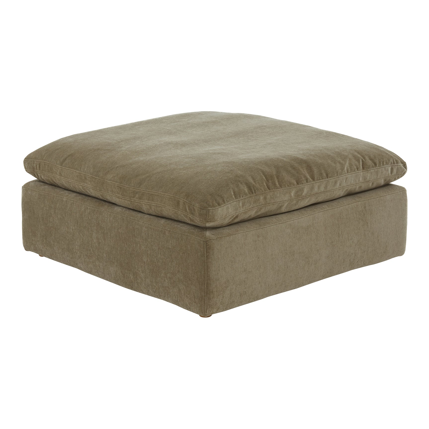 Clay Desert Sage Ottoman - Ornate Home