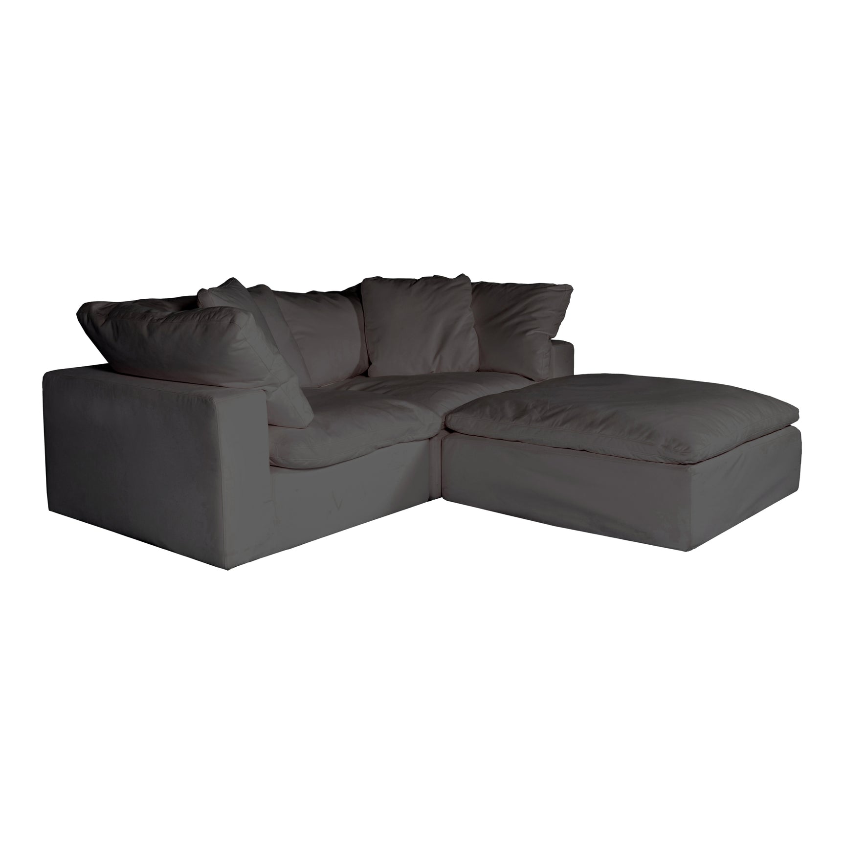 Clay Light Grey Nook Modular Sectional - Ornate Home