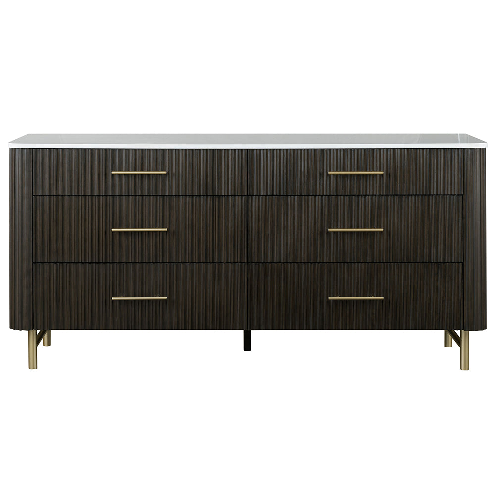 Clayten Espresso Dresser - Ornate Home
