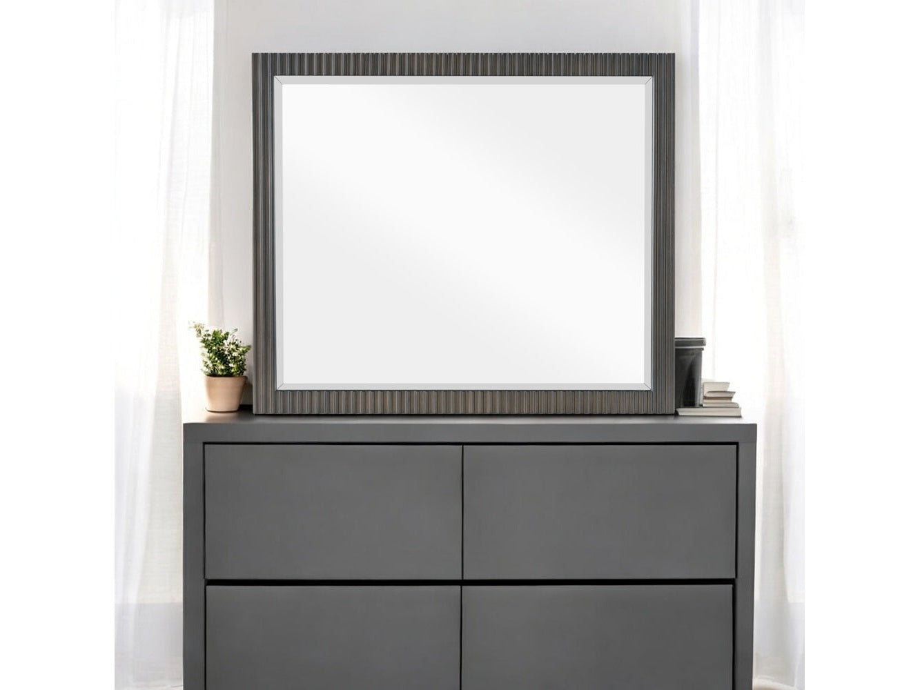 Clayten Espresso Mirror - Ornate Home