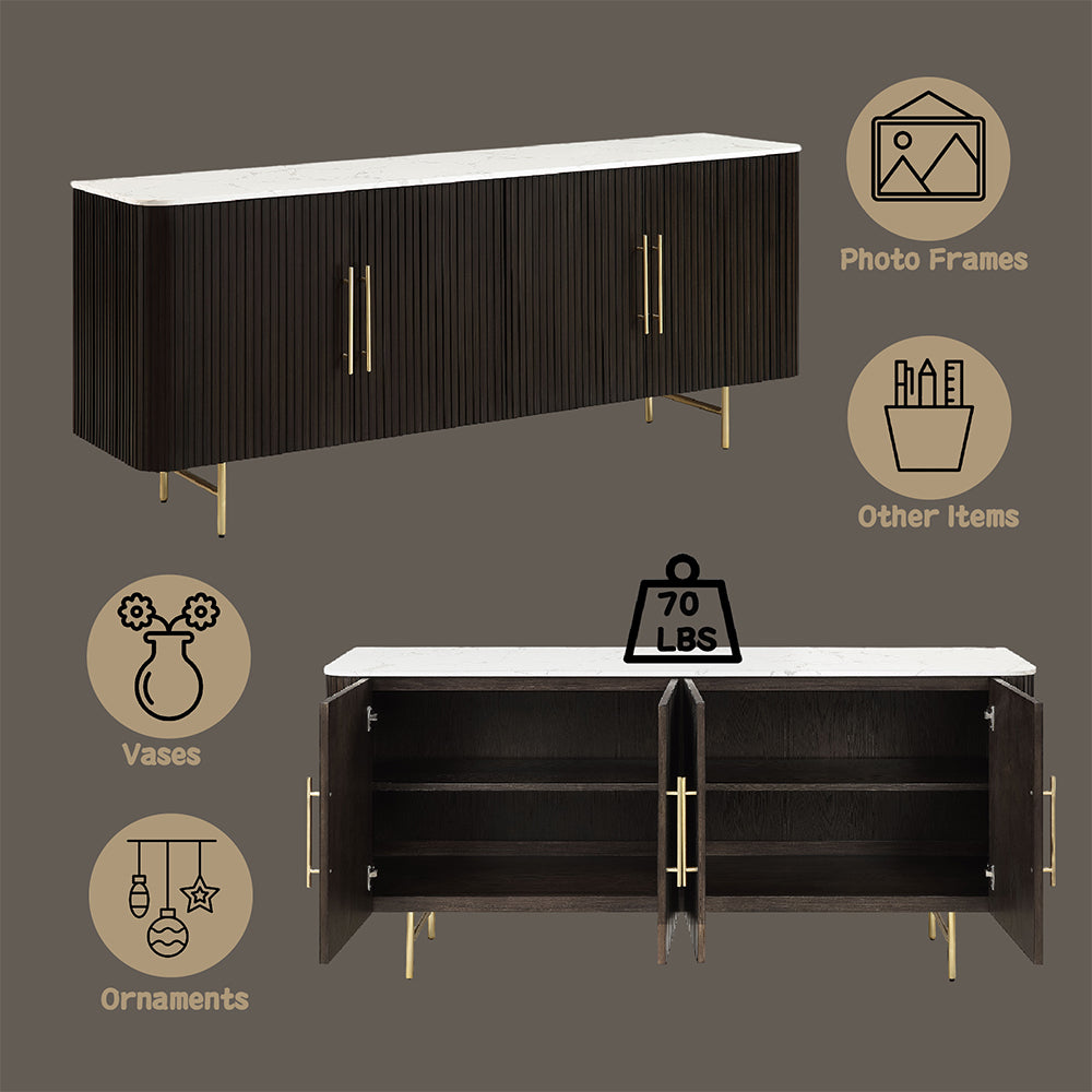 Clayten White/Espreeso Server - Ornate Home