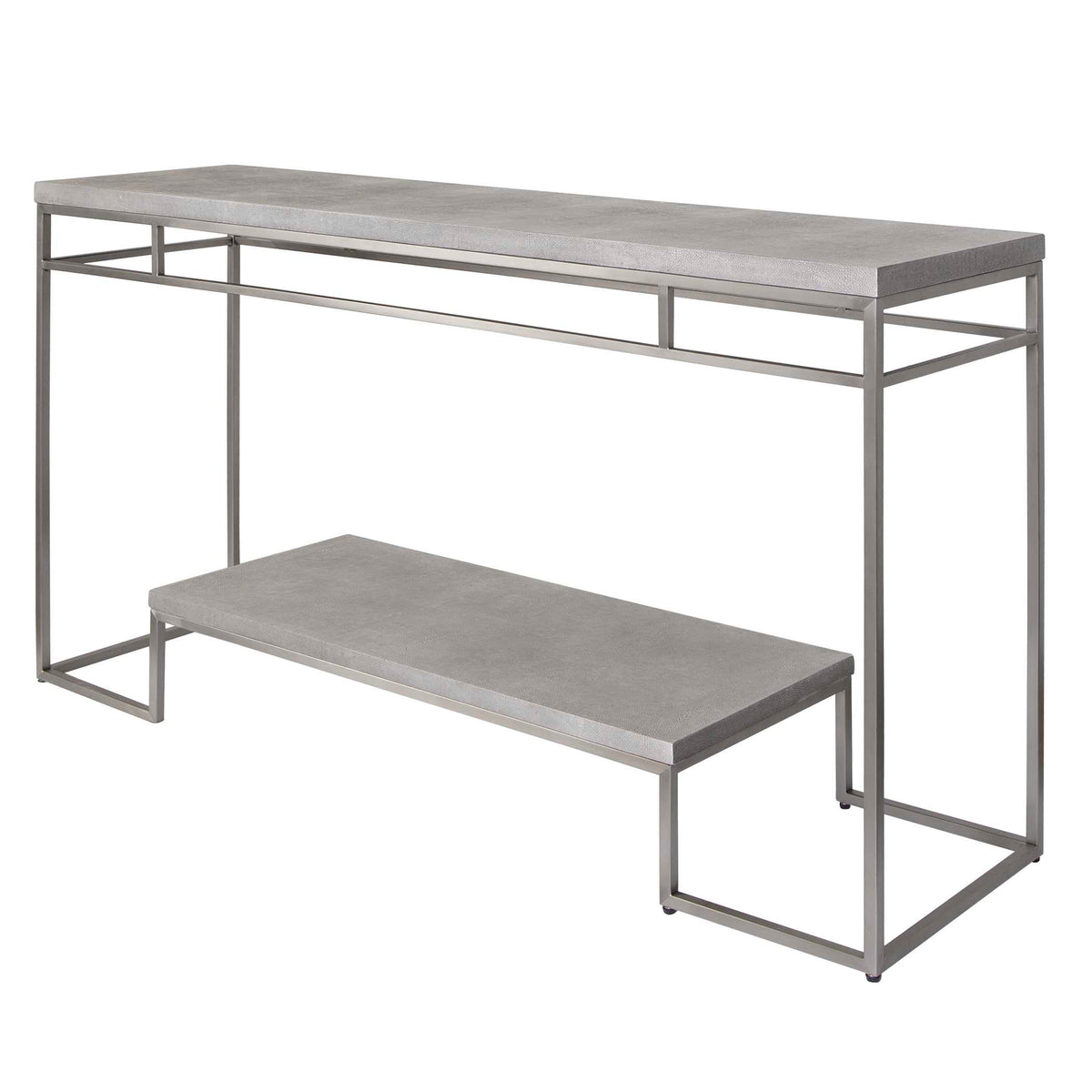 Clea Gray Console Table - Ornate Home