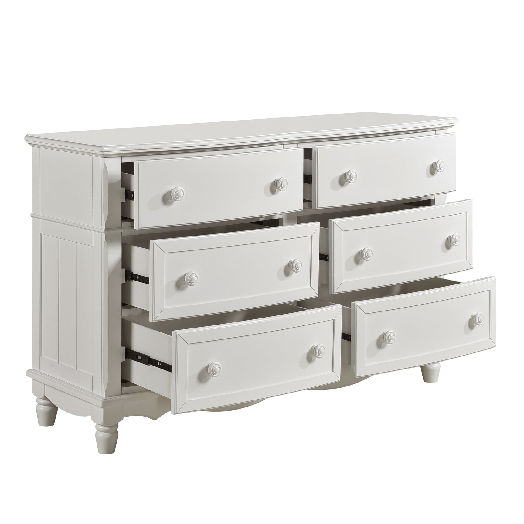 Clementine White Dresser - Ornate Home