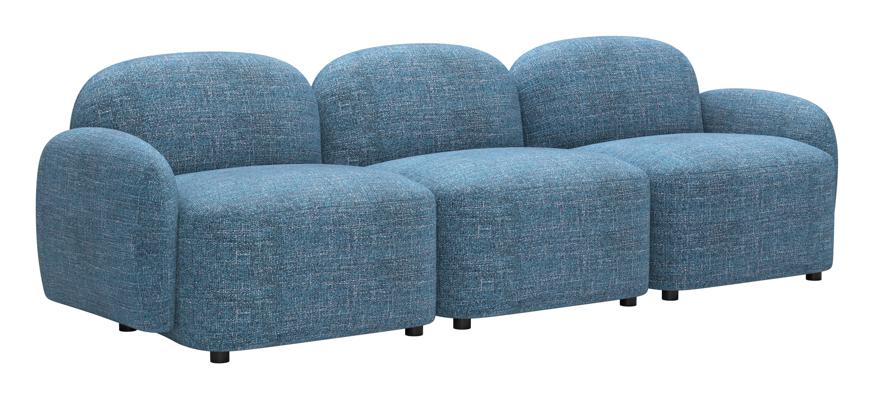 Cleo Blue Modular Sofa