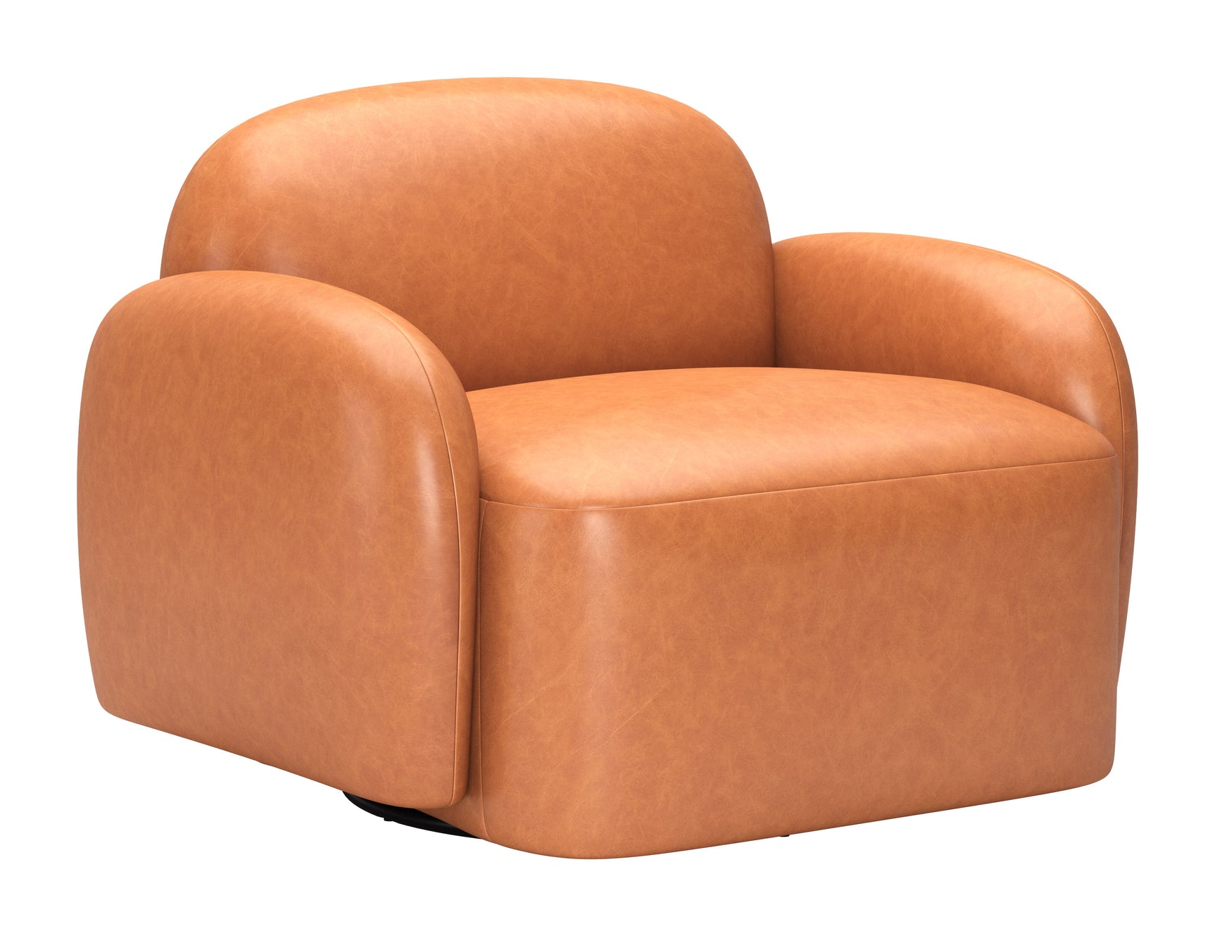 Cleo Brown Swivel Chair