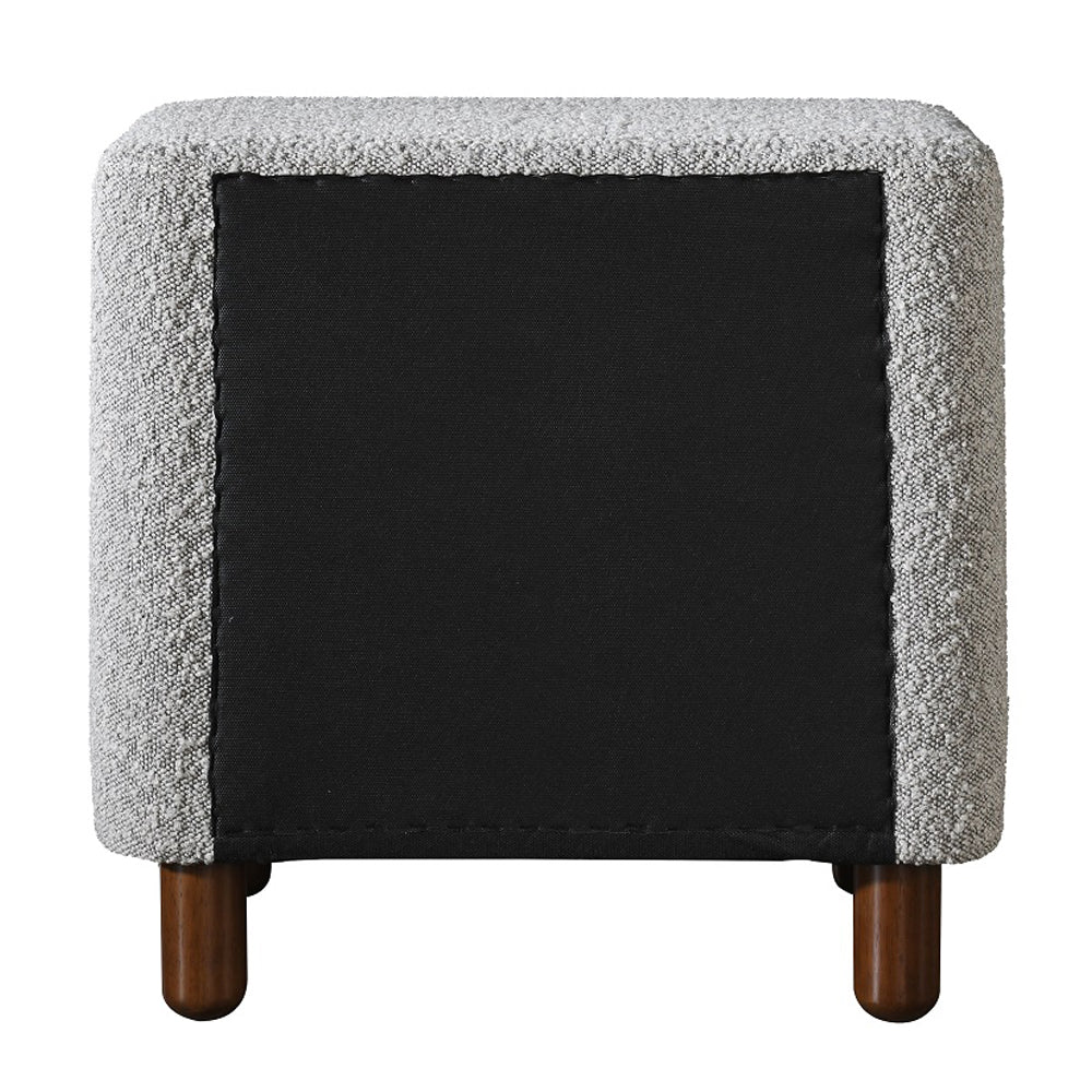 Cleo Gray Nightstand - Ornate Home