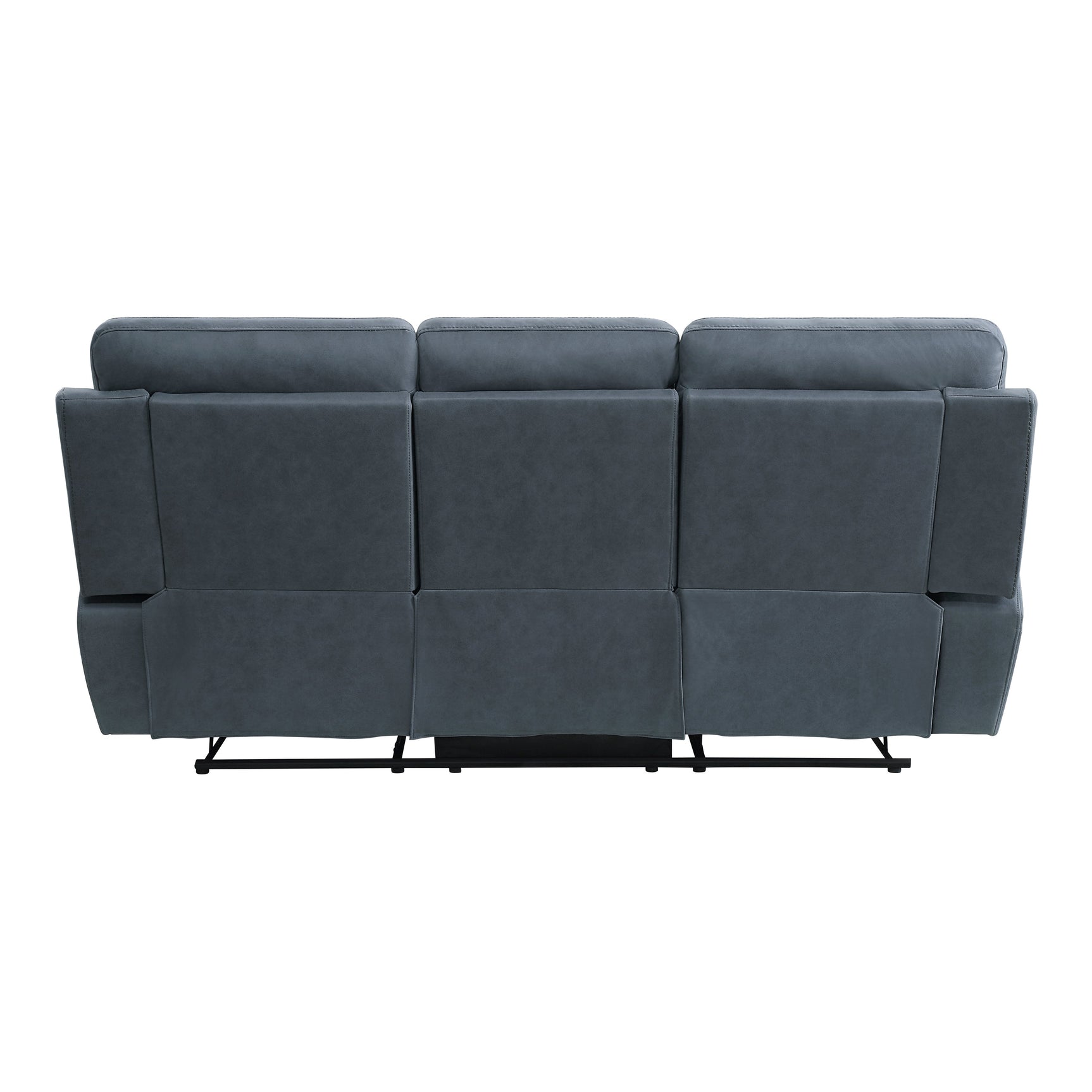 Clifton Blue Double Reclining Sofa - Ornate Home