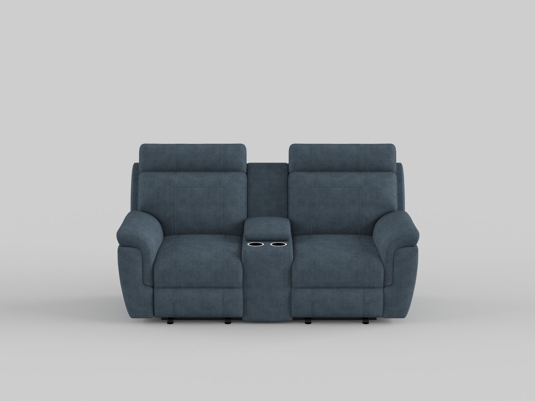 Clifton Blue Sofa & Loveseat - Ornate Home