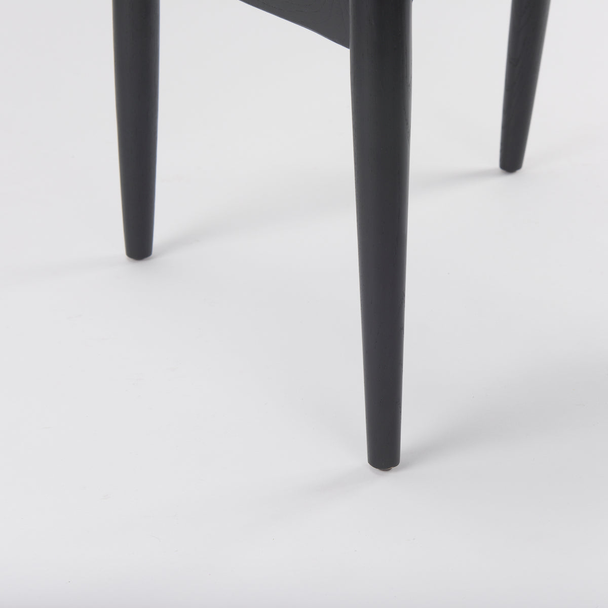 Cline Gray/Black Curved Back Dining Side Chair (Set of 2) - Ornate Home