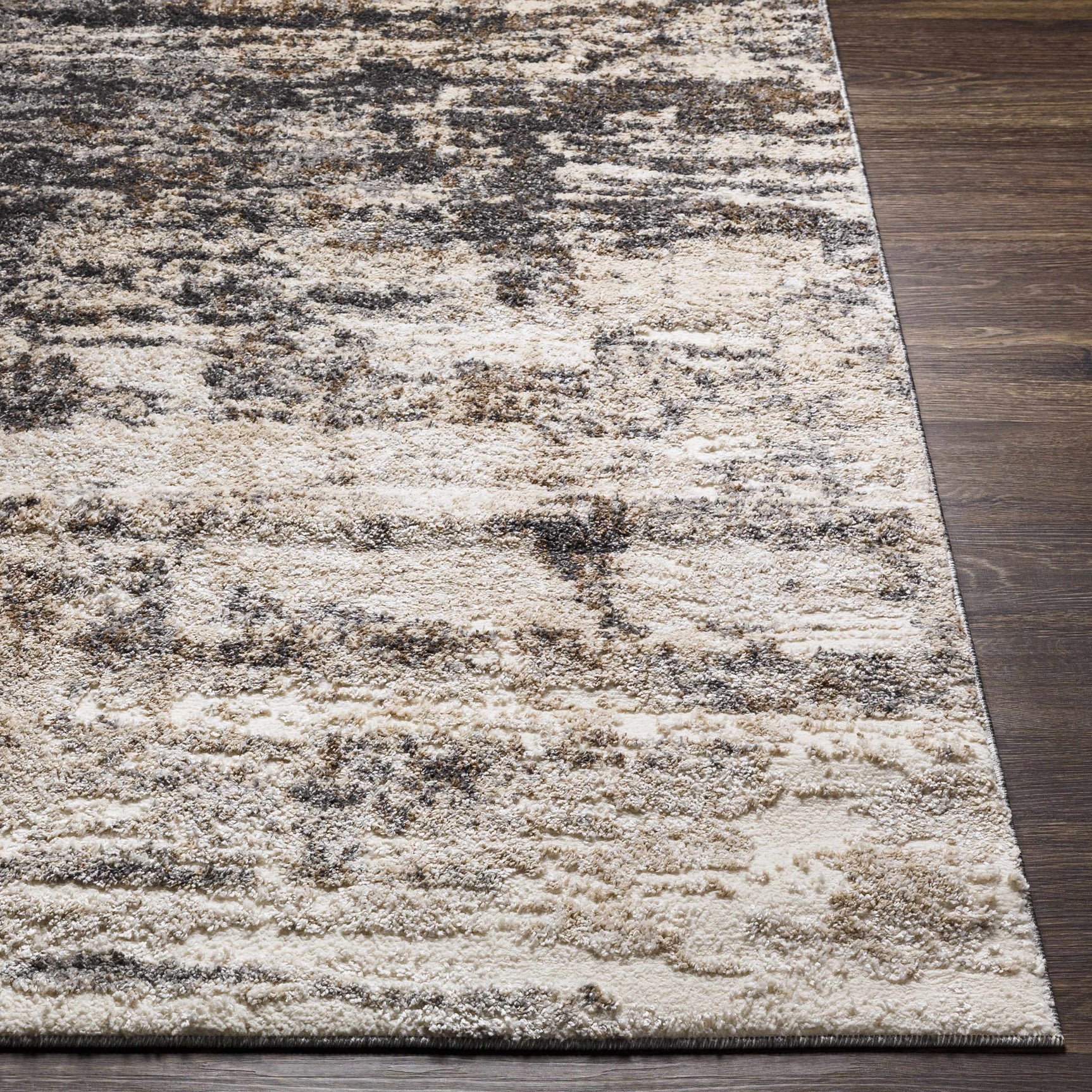Clontarf Luxe Charcoal Area Rug - Ornate Home