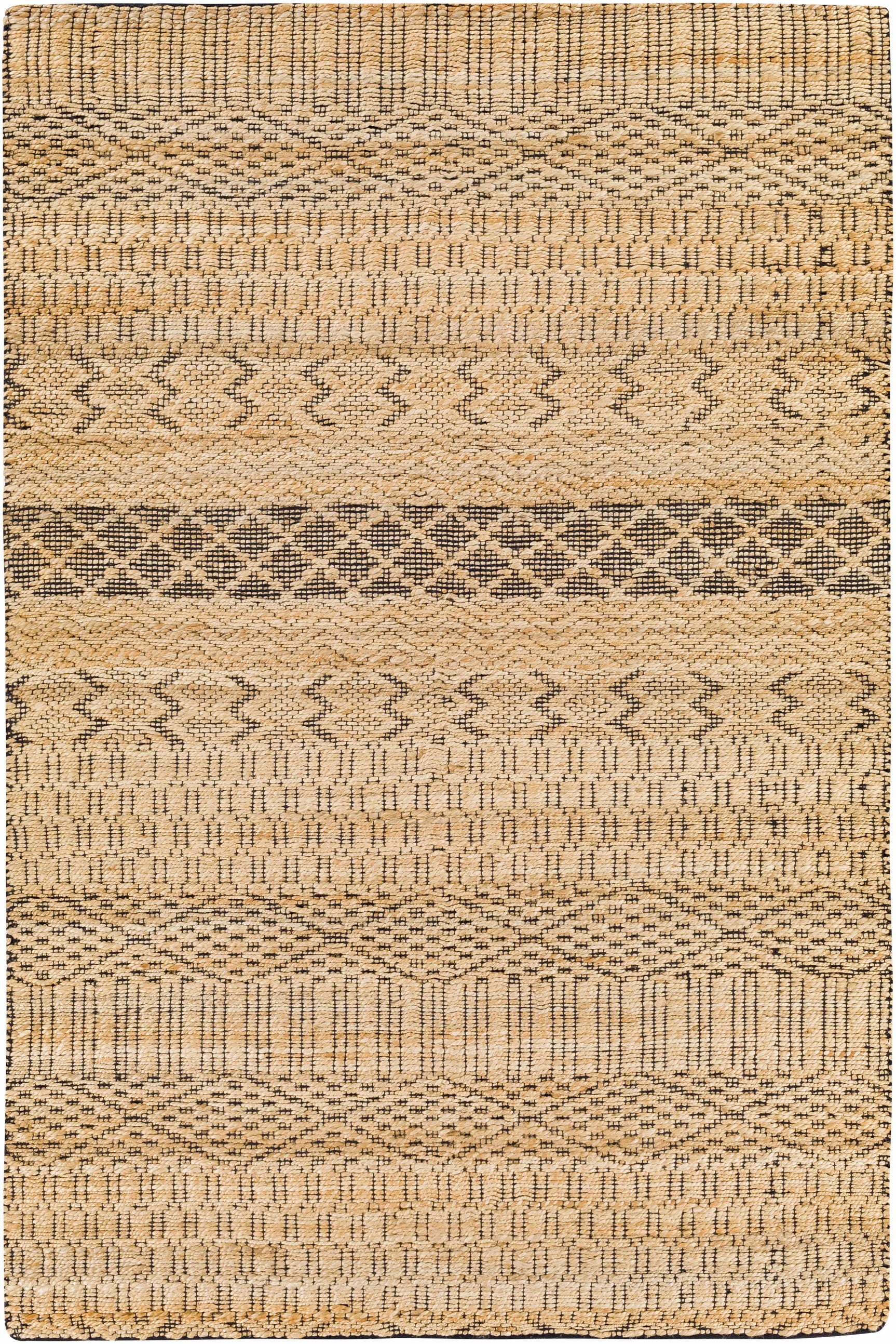 Cloverly Tribal Jute Carpet - Clearance - Ornate Home