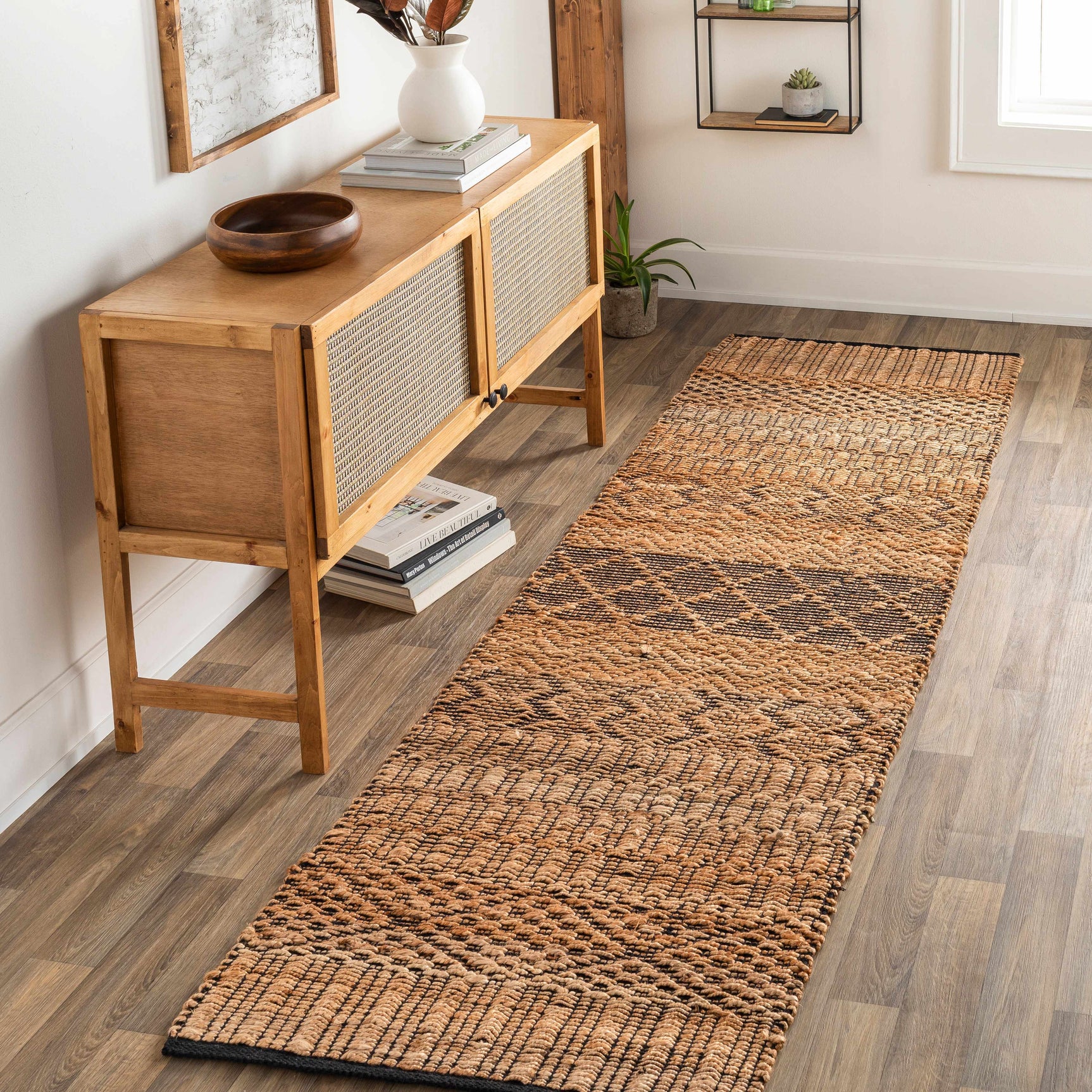 Cloverly Tribal Jute Carpet - Clearance - Ornate Home