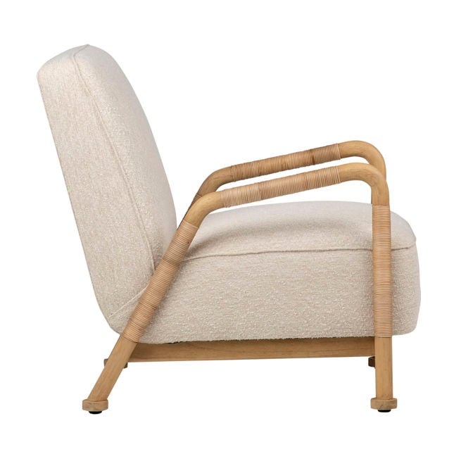Clyde Ivory Occasional Chair - Ornate Home