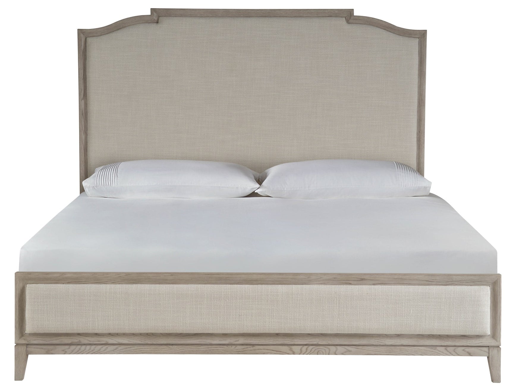 Coalesce Rolling Fog/Asbury Oyster King Panel Bed - Ornate Home