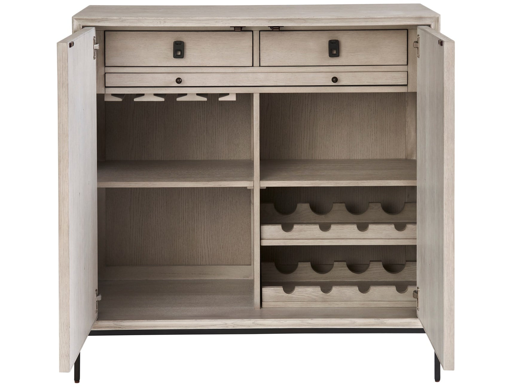 Coalesce Rolling Fog Bar Cabinet - Ornate Home