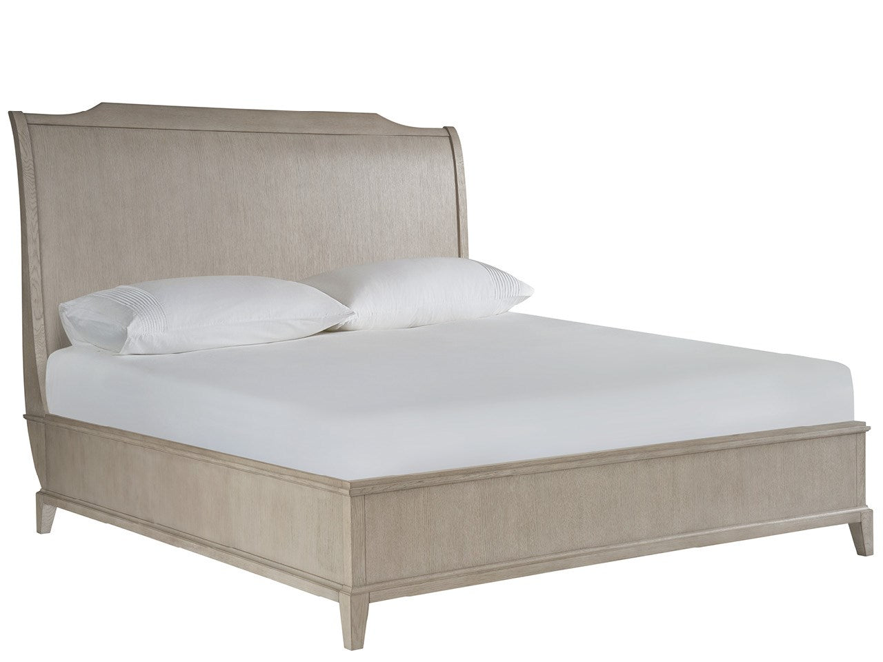 Coalesce Rolling Fog Queen Sleigh Platform Bed - Ornate Home