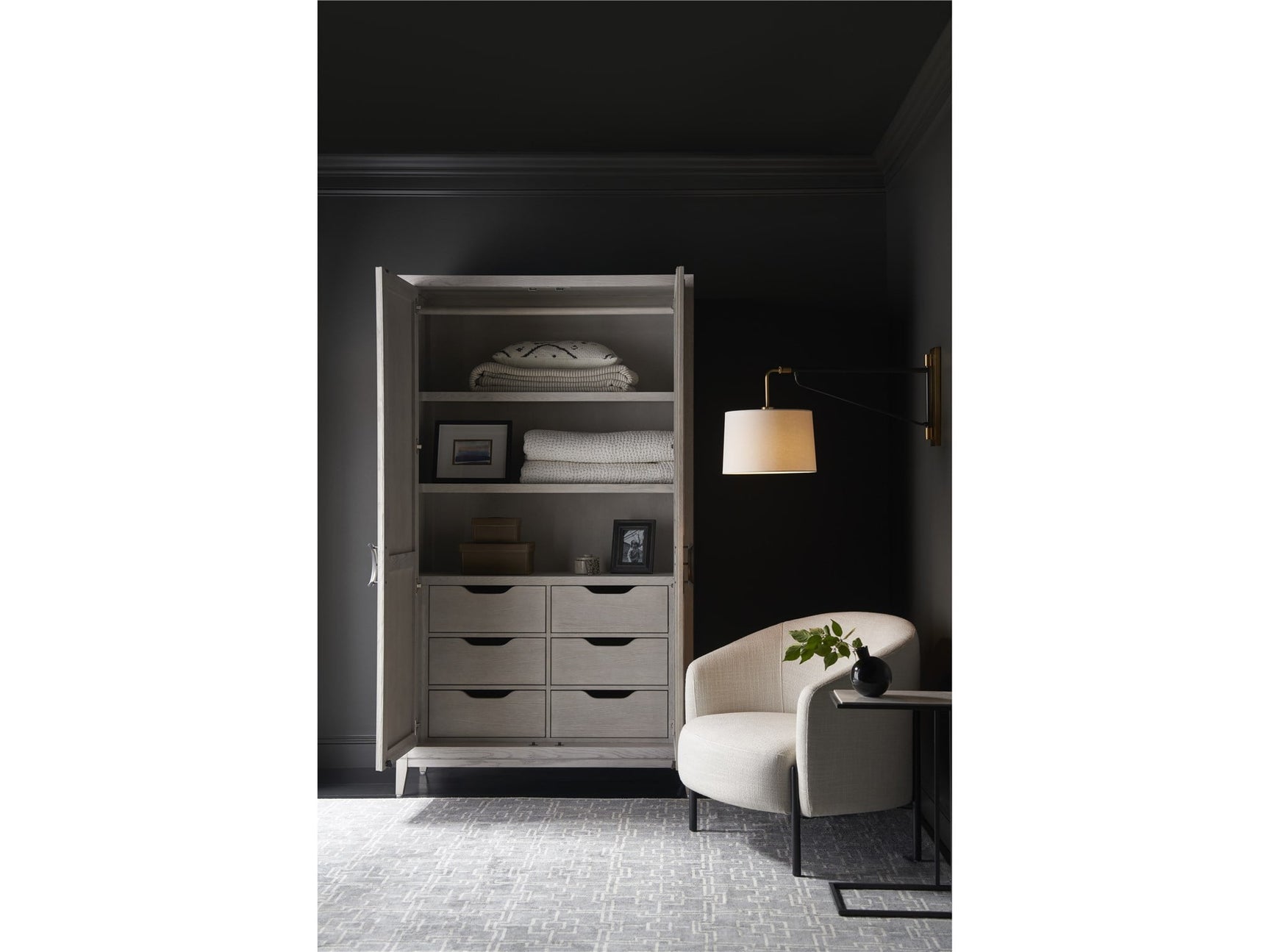 Coalesce Rolling Fog Wardrobe - Ornate Home
