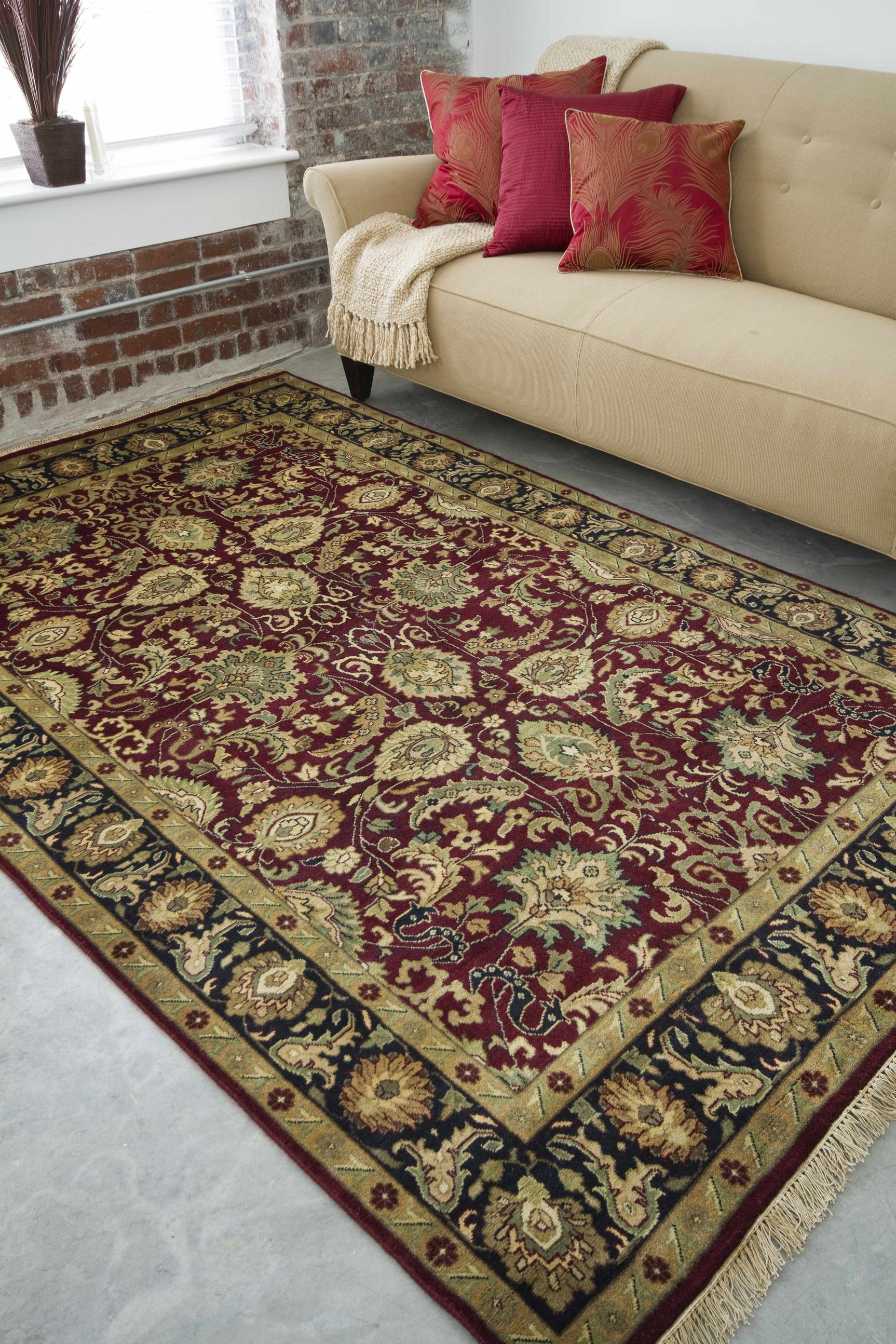 Coalinga Premium Wool Area Carpet - Clearance - Ornate Home