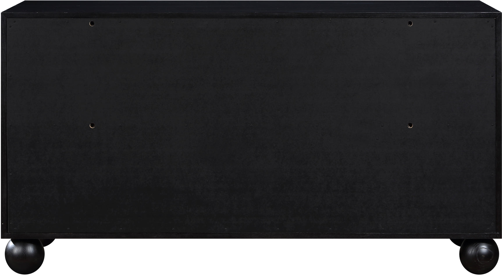 Coastline Black Wood Dresser - Ornate Home