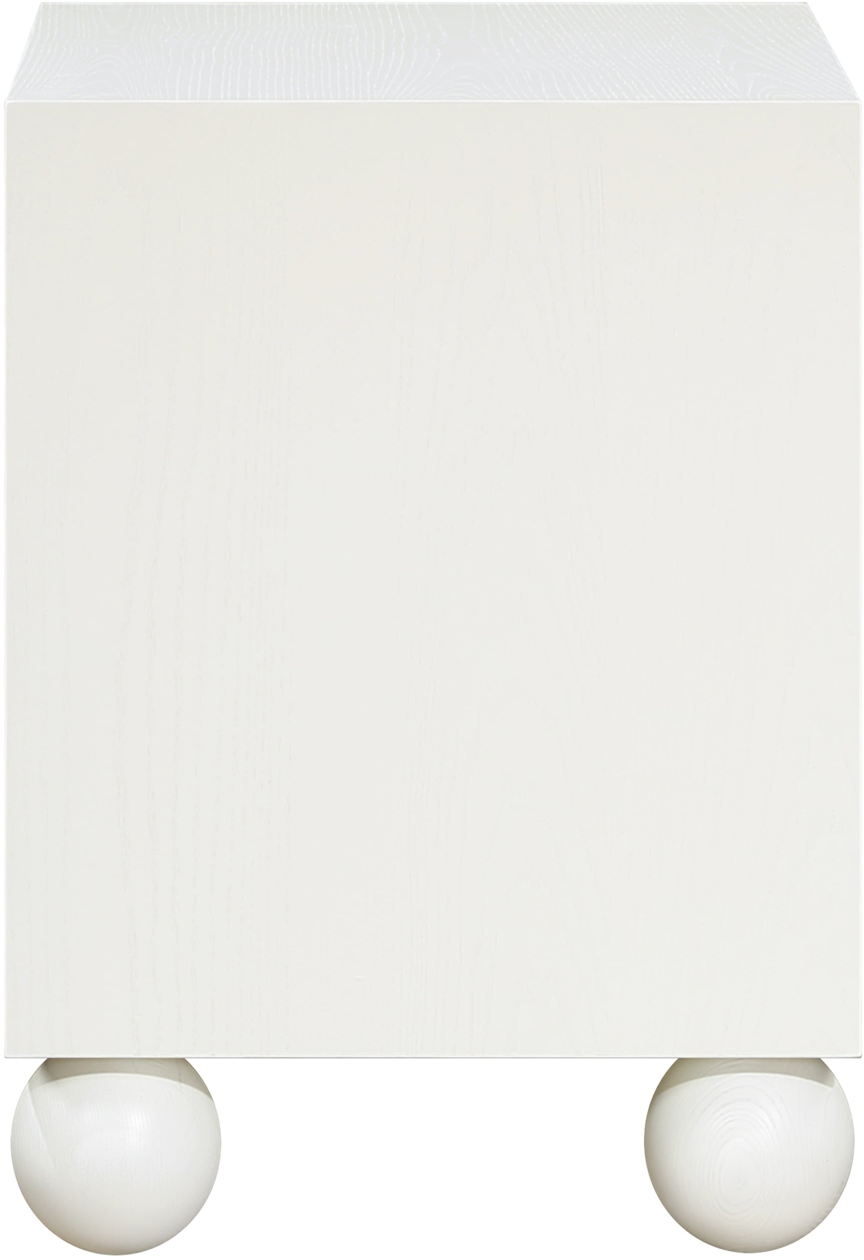 Coastline Cream Wood Nightstand - Ornate Home
