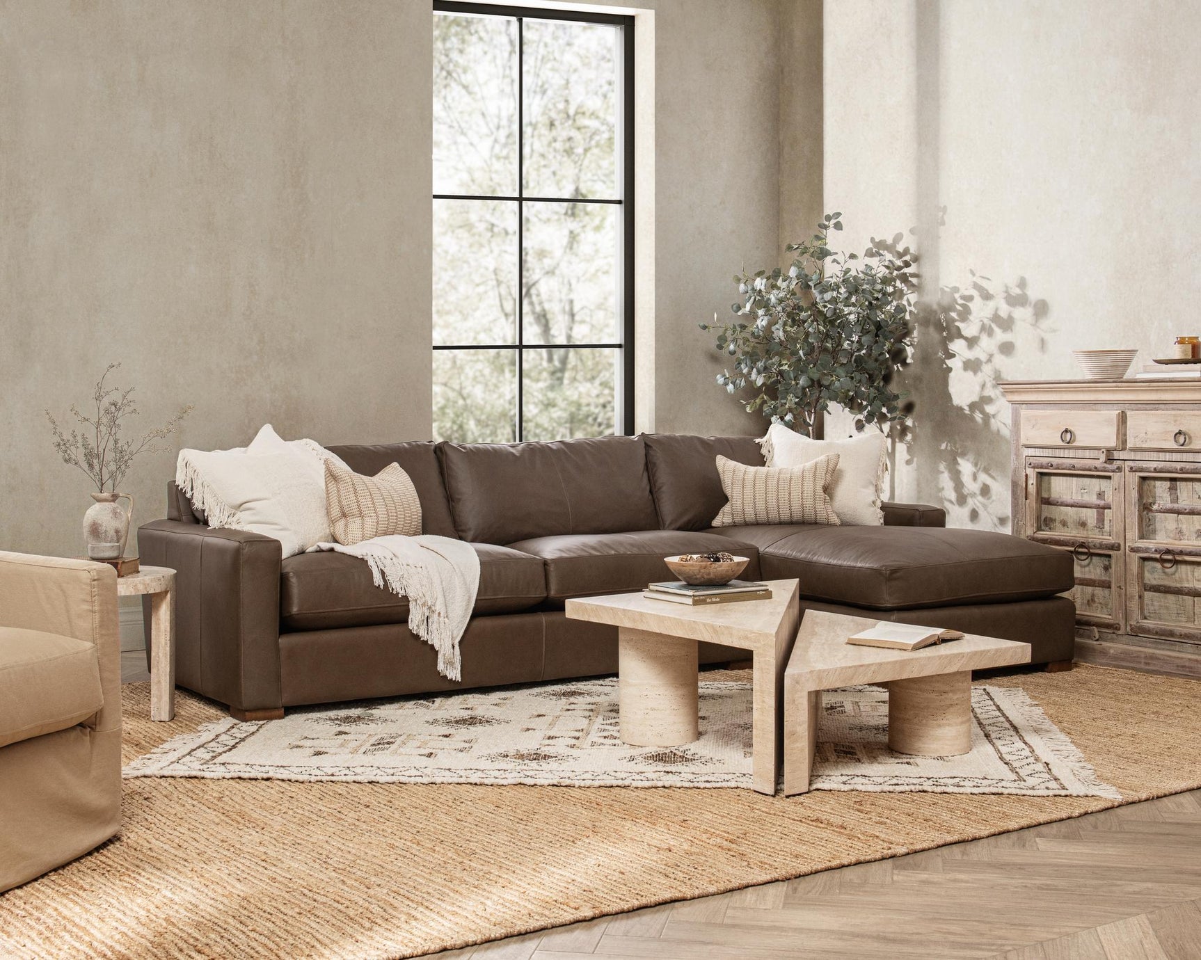 Coburn Right Chaise Sofa - Ornate Home