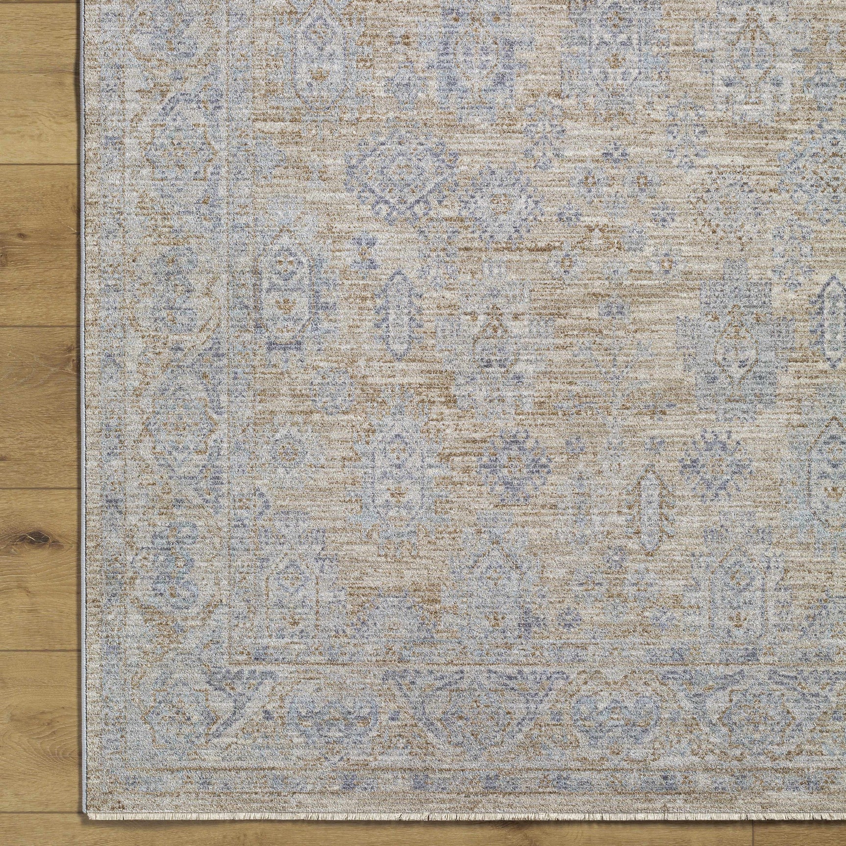 Coby Cream Avant Garde Thick Luxe Area Rug - Ornate Home