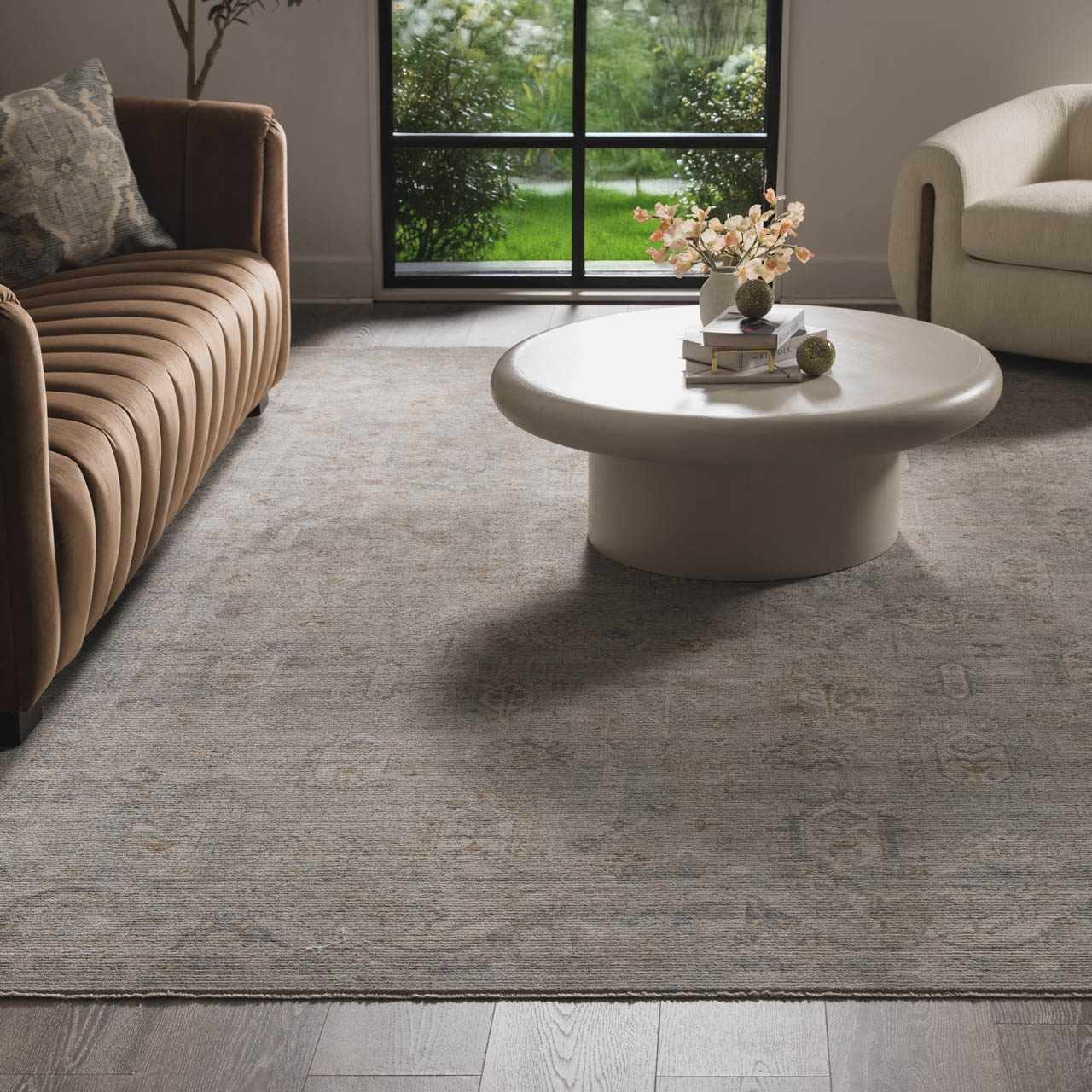 Coby Teal Avant Garde Thick Luxe Area Rug - Clearance - Ornate Home