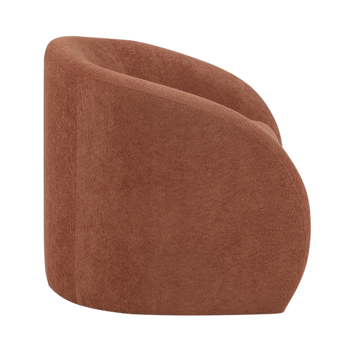 Cocoon Brown Swivel Chair - Ornate Home