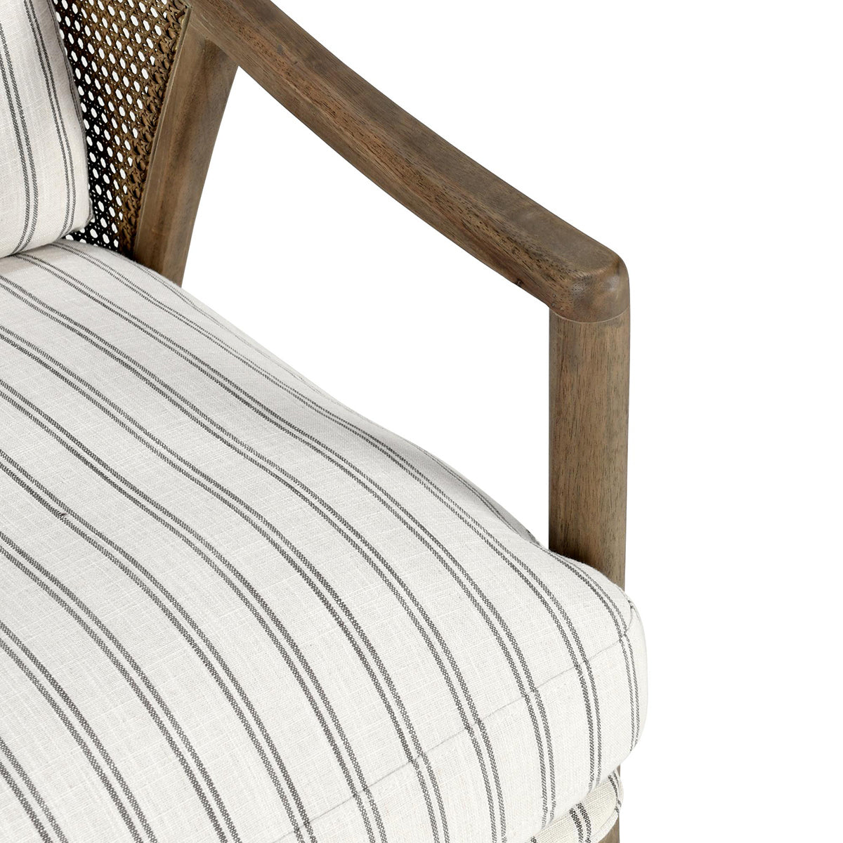 Cody Stripe Accent Chair - Ornate Home