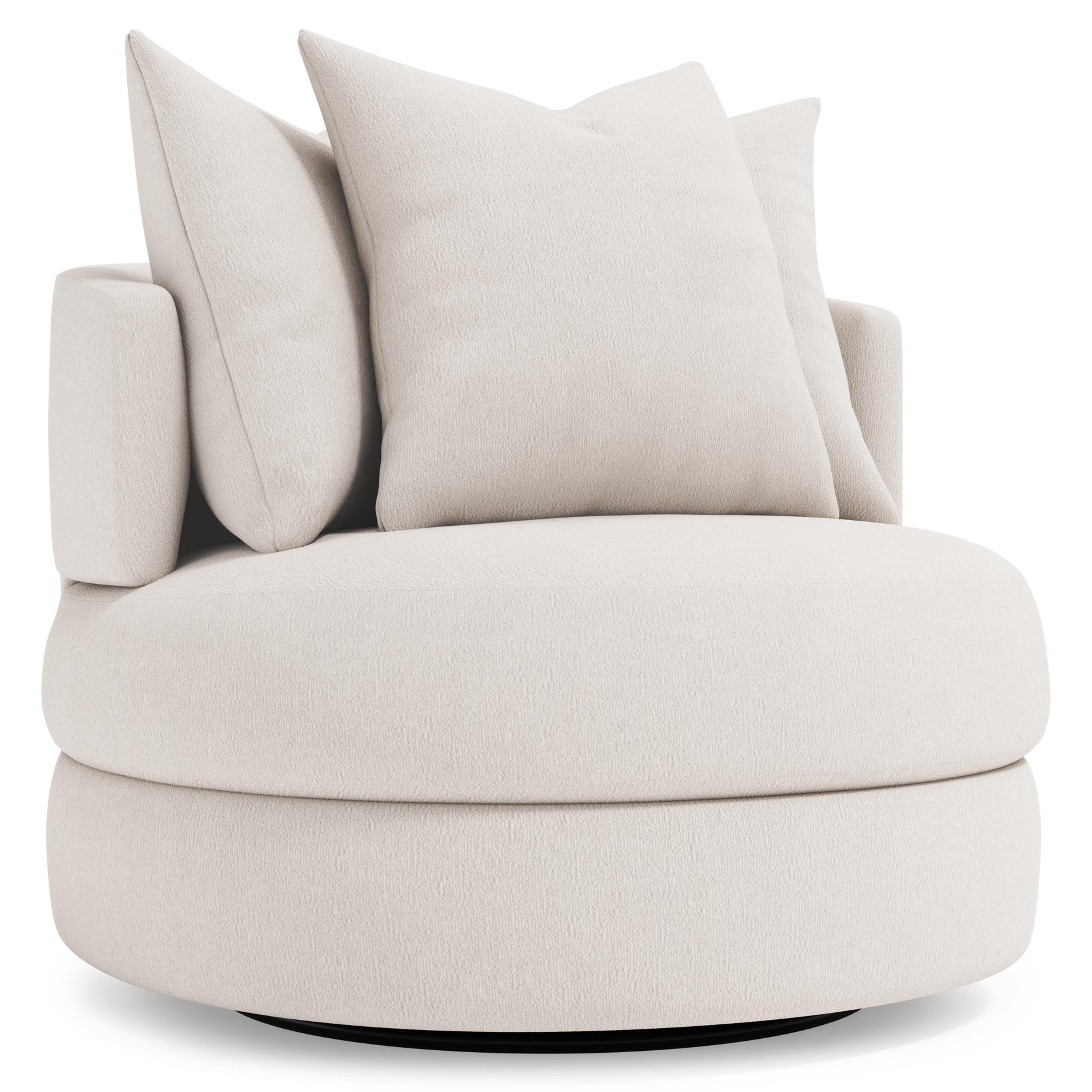 Colby Gray Swivel Chair